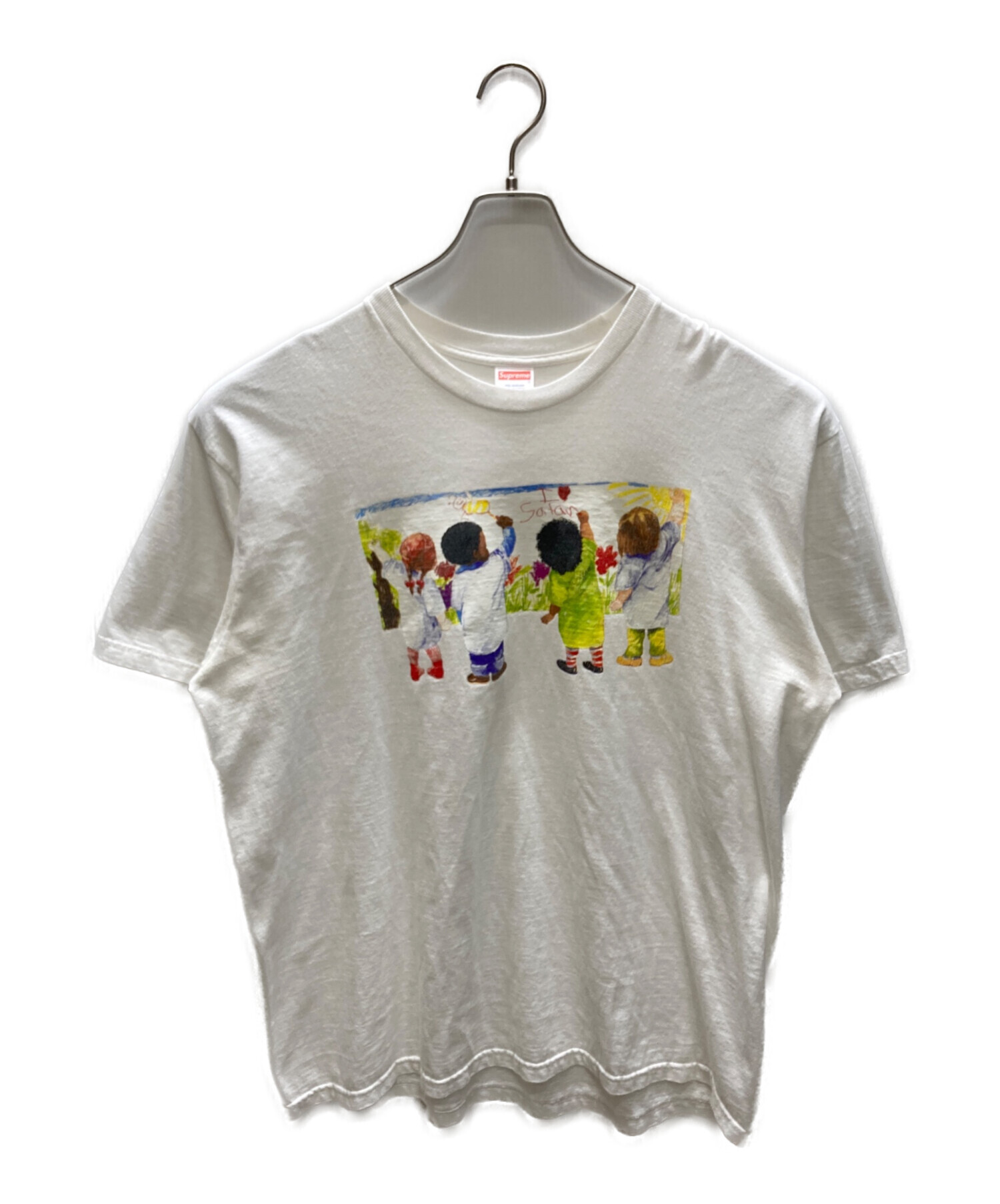 正規品 supreme kids tシャツ tee パーカー シャツ xl 中古・古着通販】SUPREME (シュプリーム) Kids Tee ホワイト サイズ:XL
