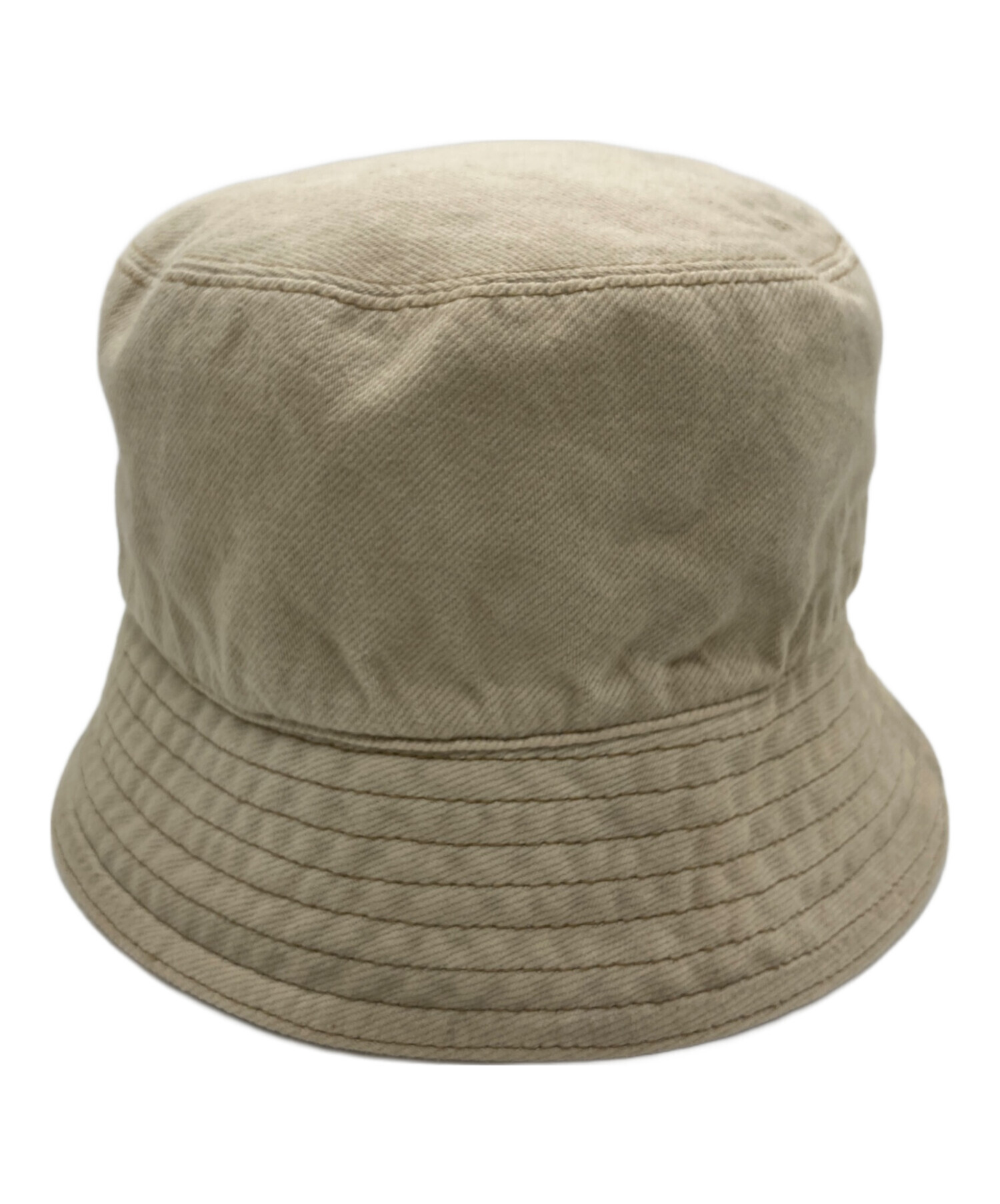 PRADA Re-Nylon バケットハット ベージュ 中古・古着通販】PRADA (プラダ) Re-Nylon バケットハット ベージュ