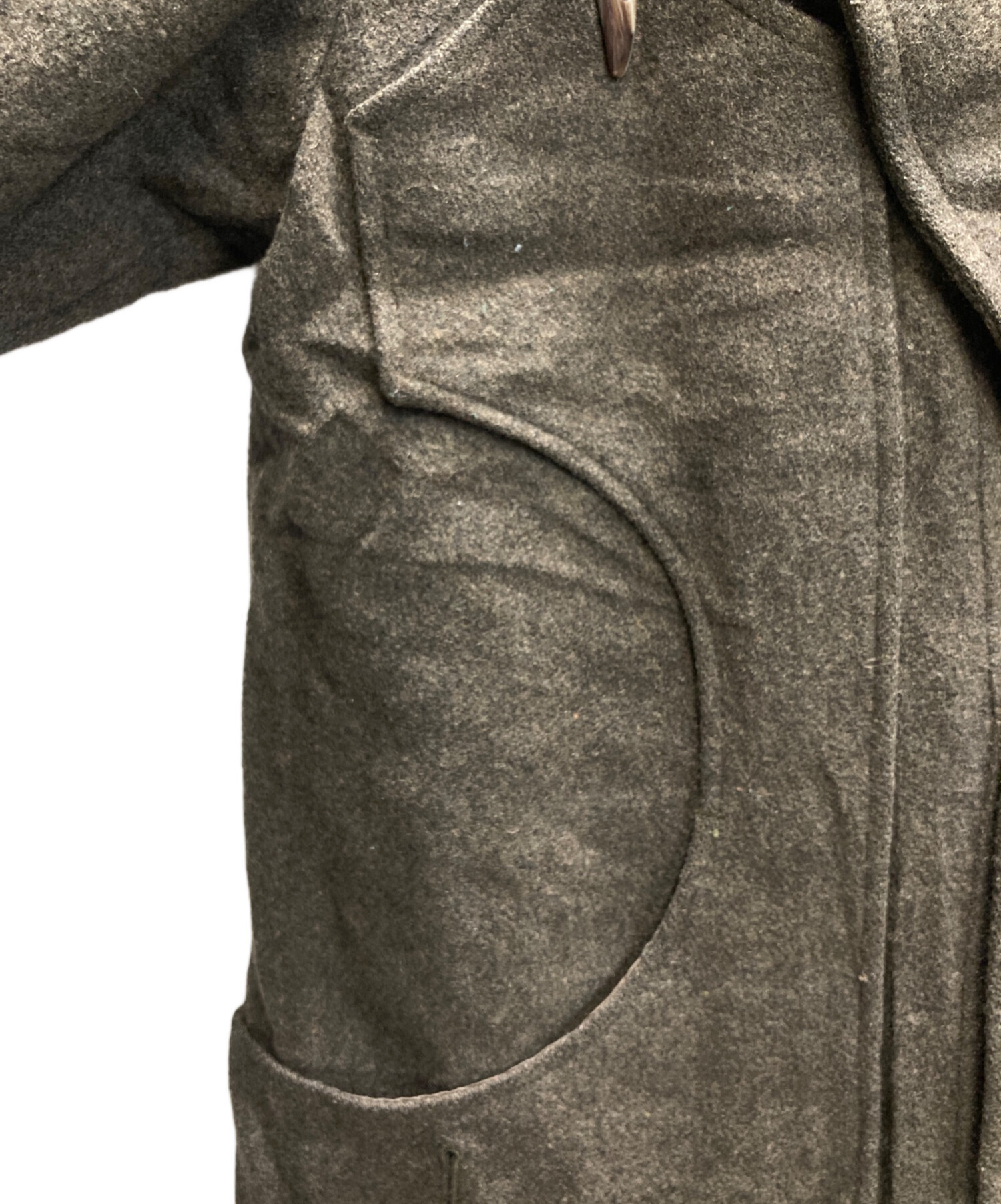 中古・古着通販】IROQUOIS (イロコイ) ダブルロングコート ブラウン