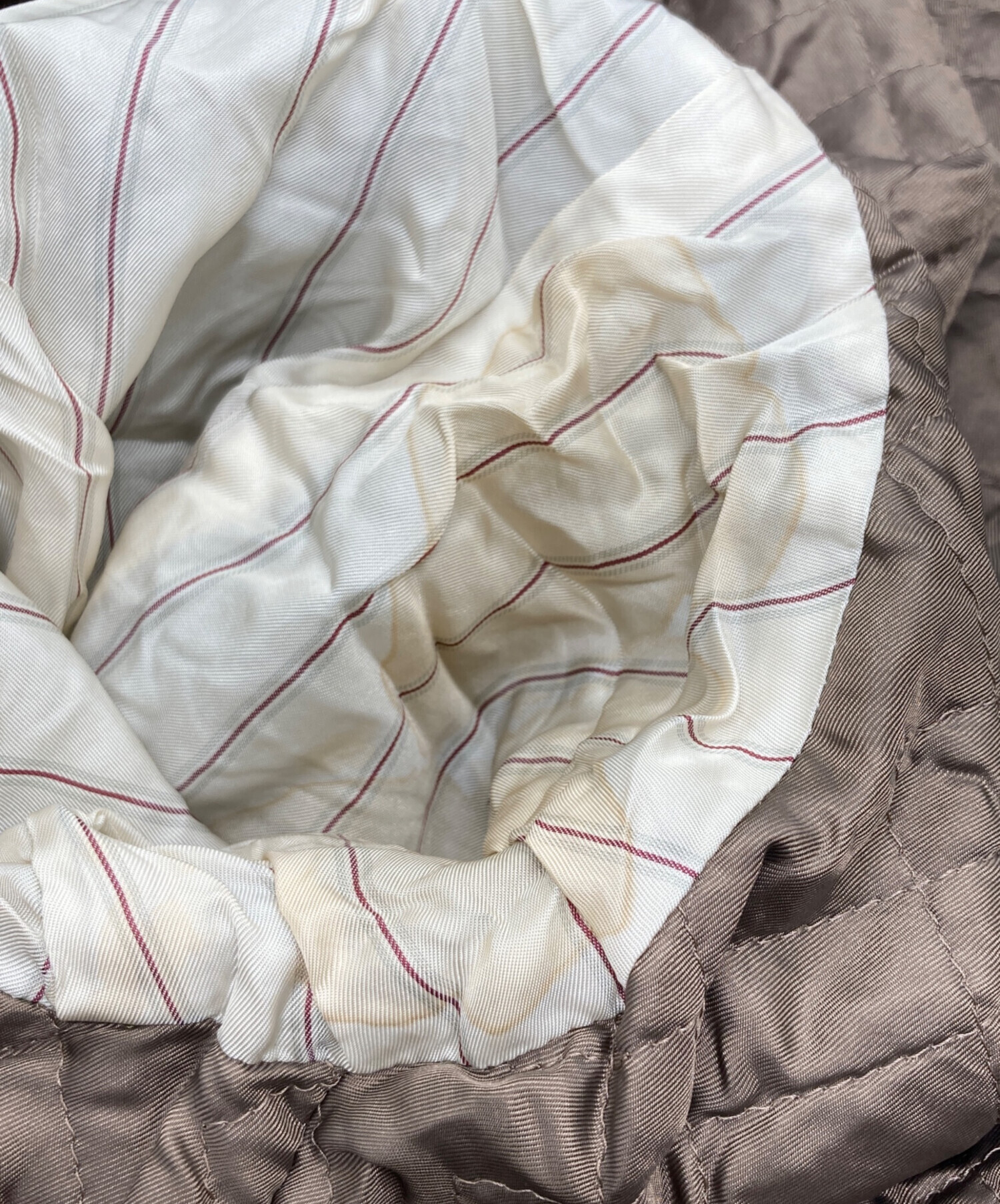 中古・古着通販】IROQUOIS (イロコイ) ダブルロングコート ブラウン