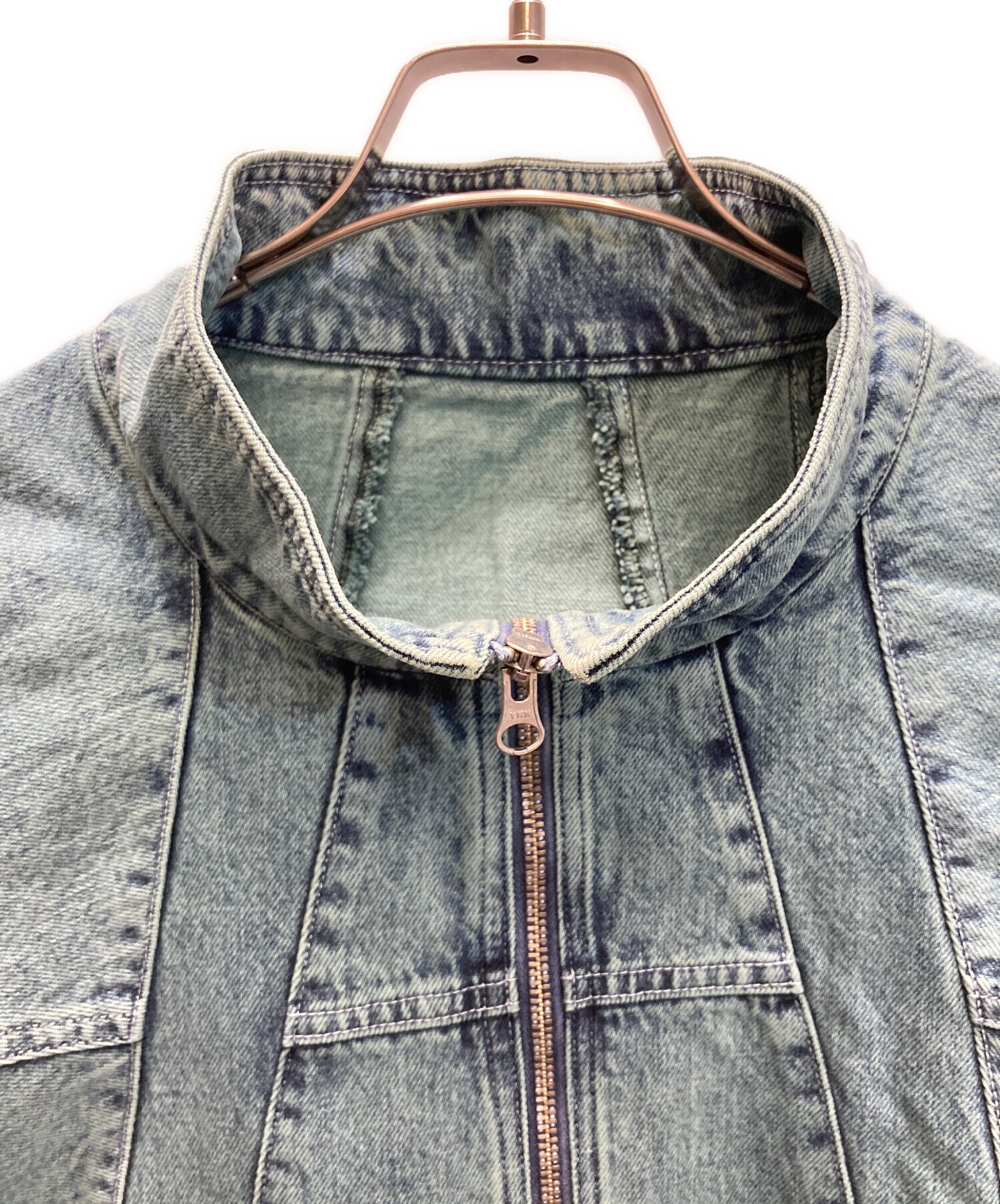 中古・古着通販】IROQUOIS (イロコイ) 11oz OLD DENIM BL OVER DYE 