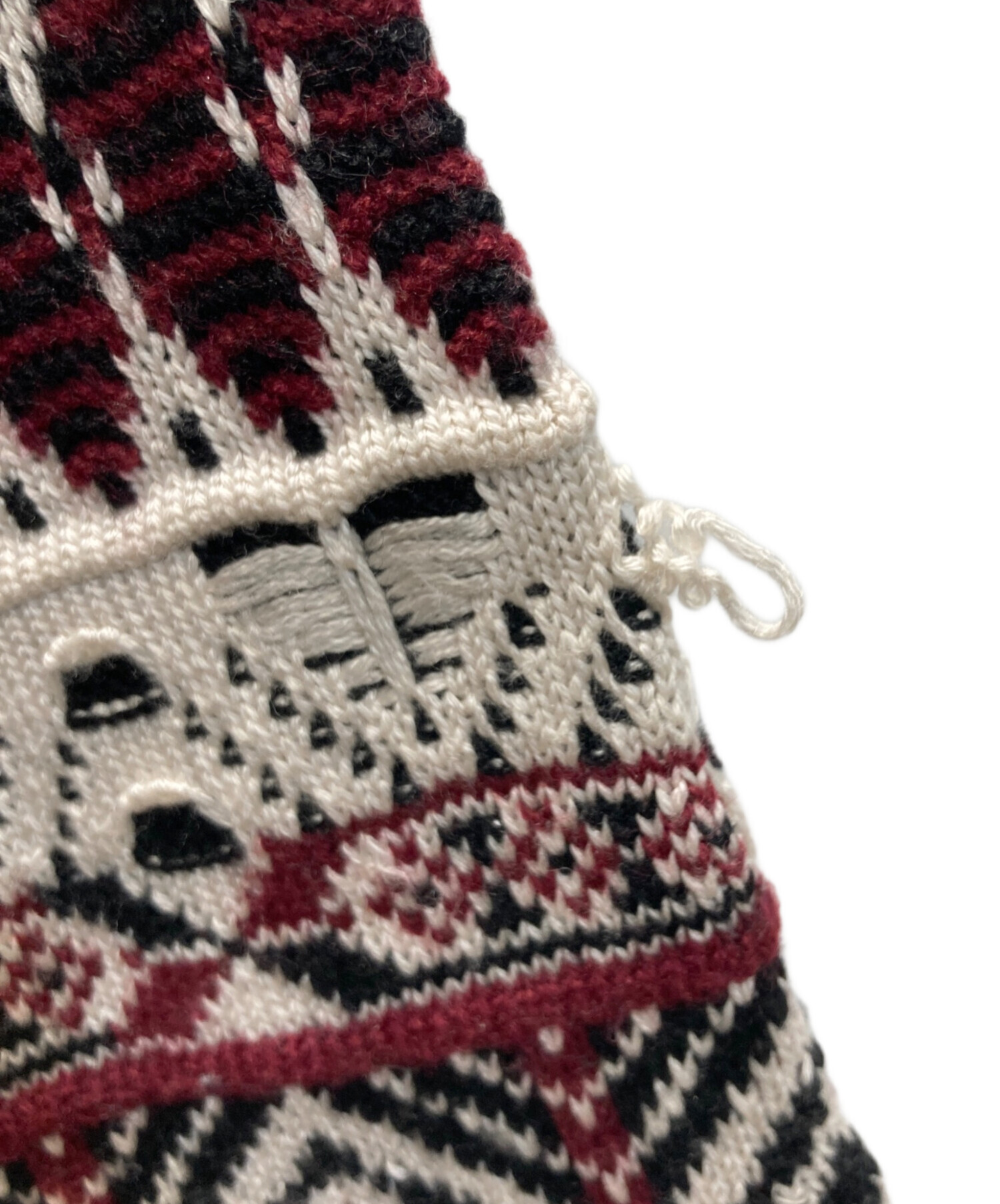 中古・古着通販】IROQUOIS (イロコイ) 7GG COOGI TUCK KNIT CD 7ゲージ