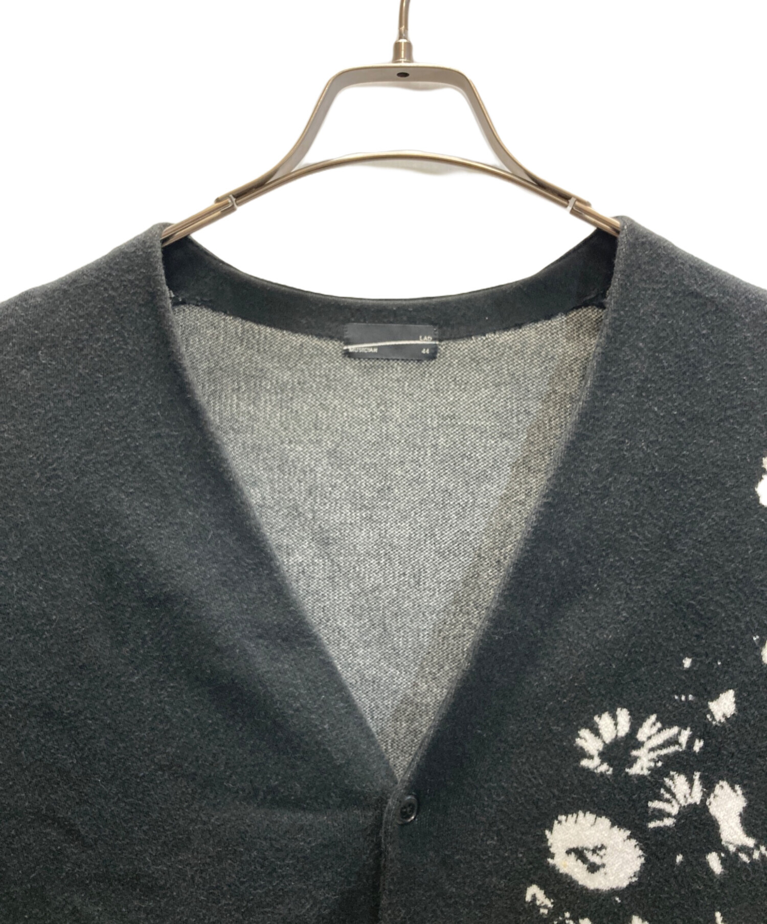 nm-771) LAD MUSICIAN ハイゲージフラワー ニットカーディガン nm-771) LAD MUSICIAN ハイゲージフラワー ニットカーディガン nm-771