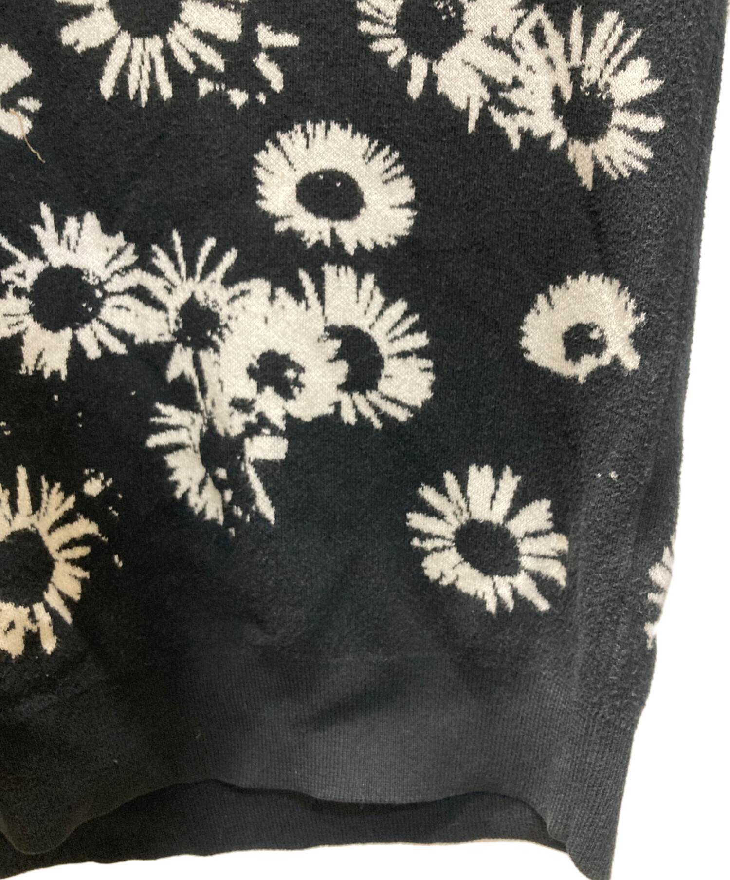 LAD MUSICIAN ラッドミュージシャン ニット フラワー カーディガン LAD MUSICIAN ラッドミュージシャン ニット フラワー カーディガン