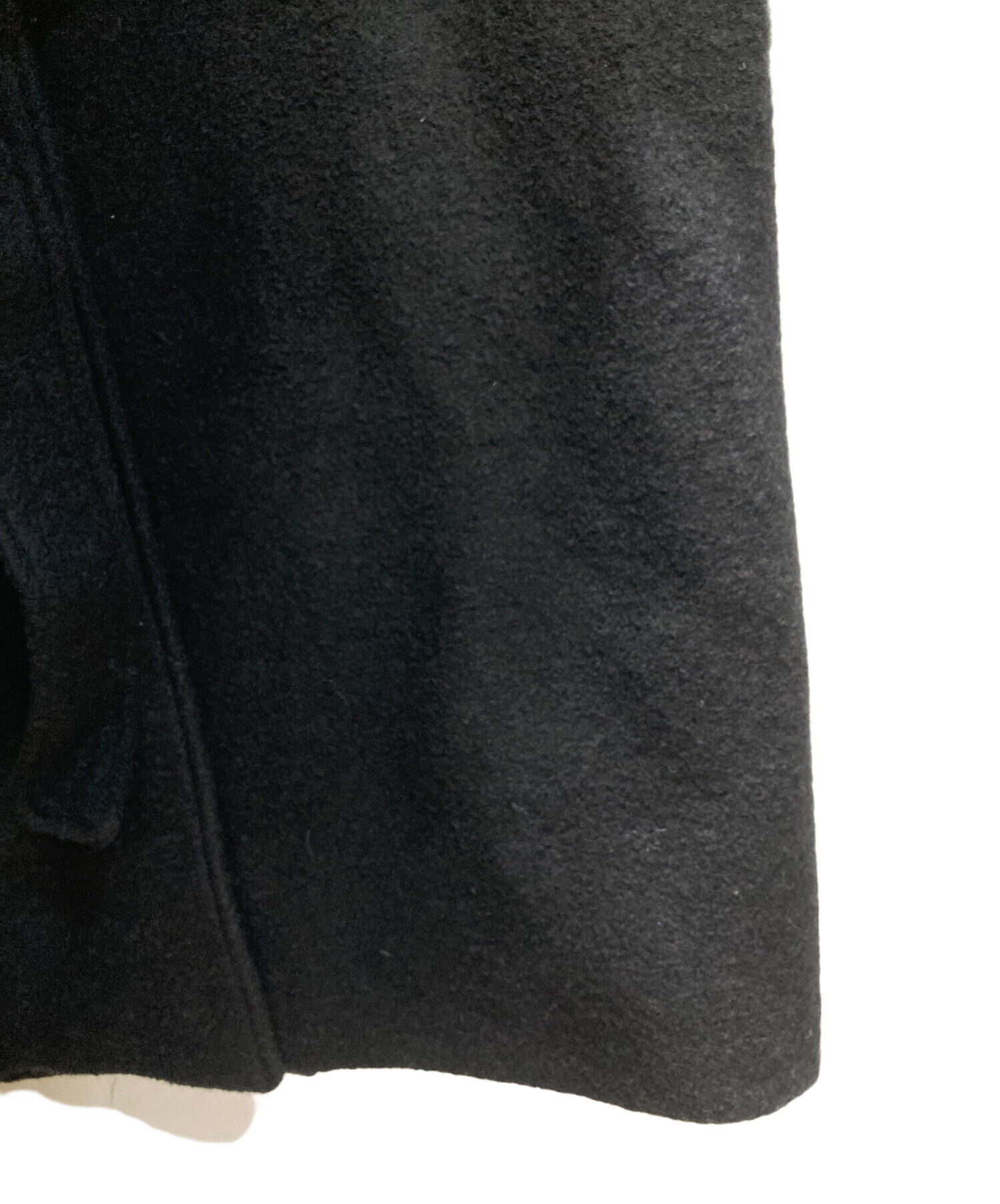 中古・古着通販】OHTORO (オオトロ) Tangled Alpaca Coat ブラック