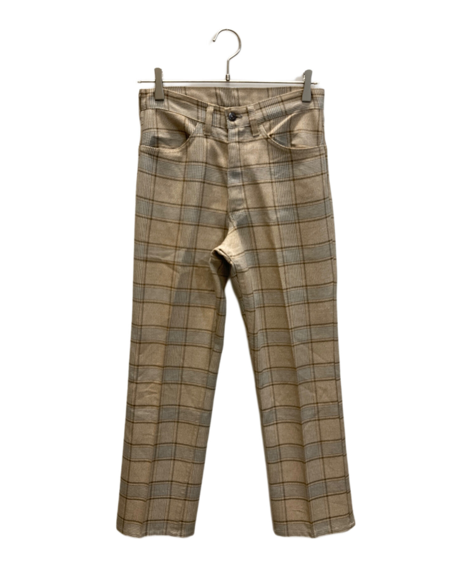 中古・古着通販】LEVI'S (リーバイス) スタプレチェックパンツ