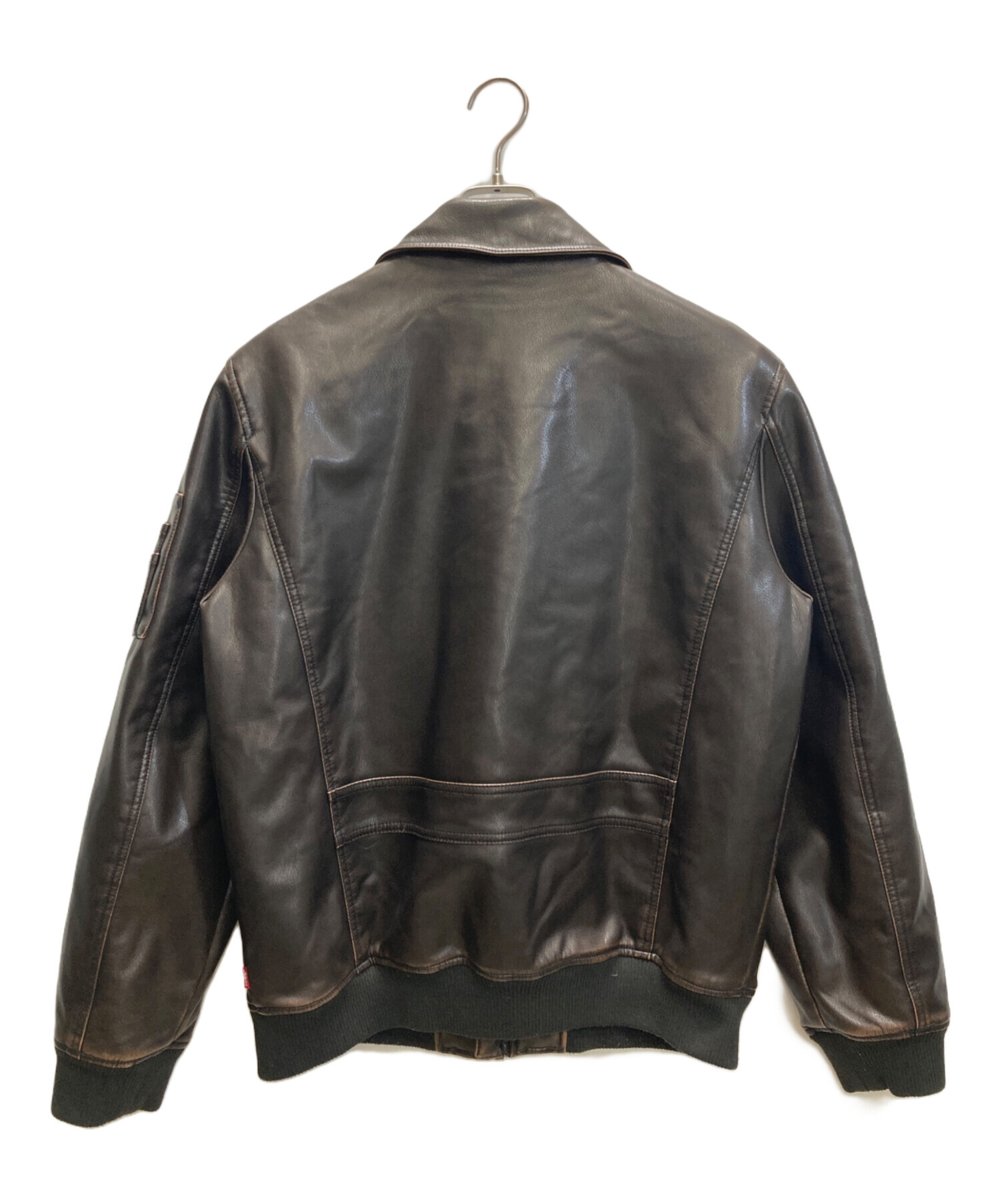 Levis リーバイス 90s レザージャケット レザーブルゾン 本革 黒 XL Levis リーバイス 90s レザージャケット レザーブルゾン 本革 黒 XL