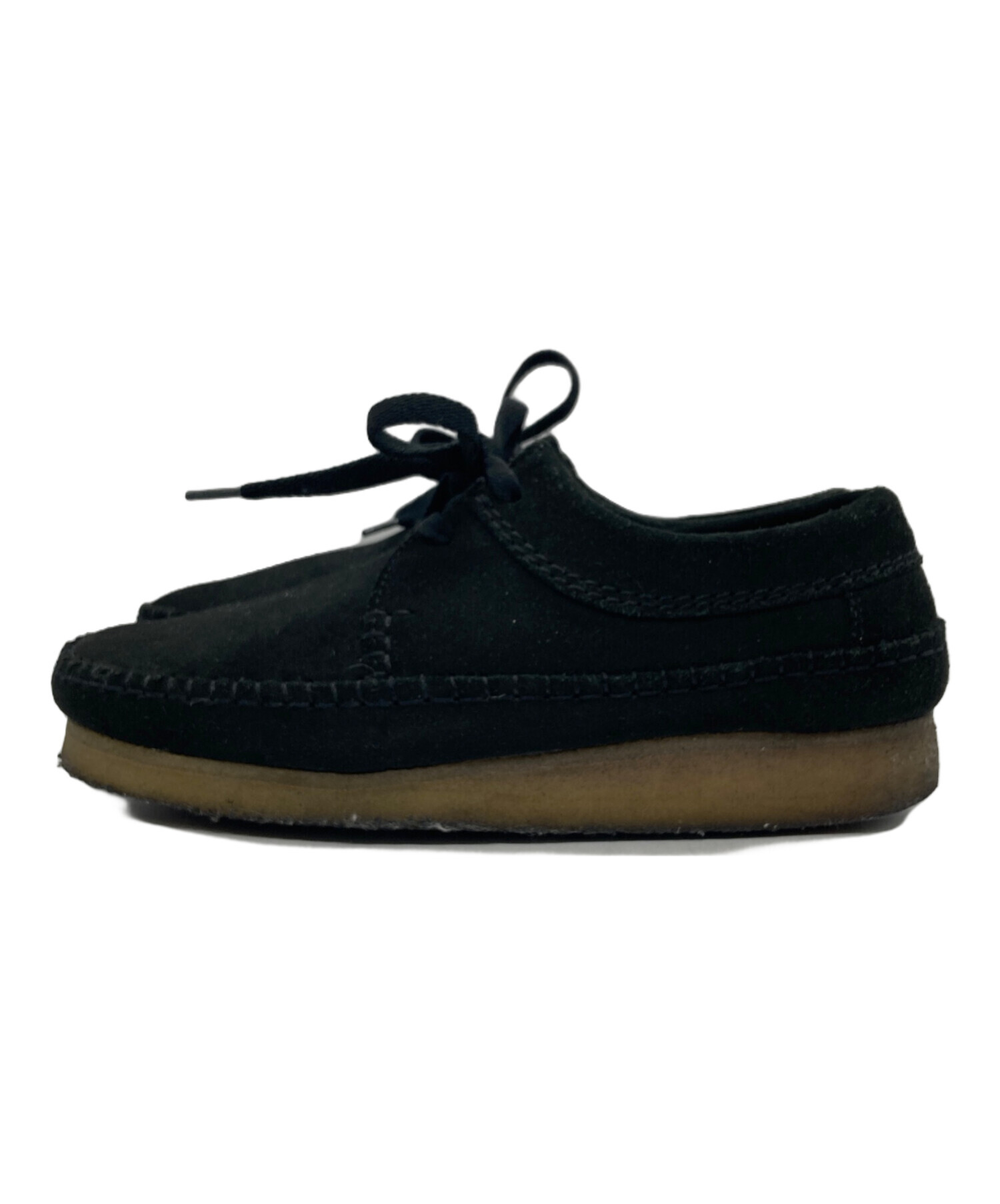 中古・古着通販】CLARKS (クラークス) ウィーバー ブーツ ブラック 中古・古着通販】CLARKS (クラークス) ウィーバー ブーツ ブラック