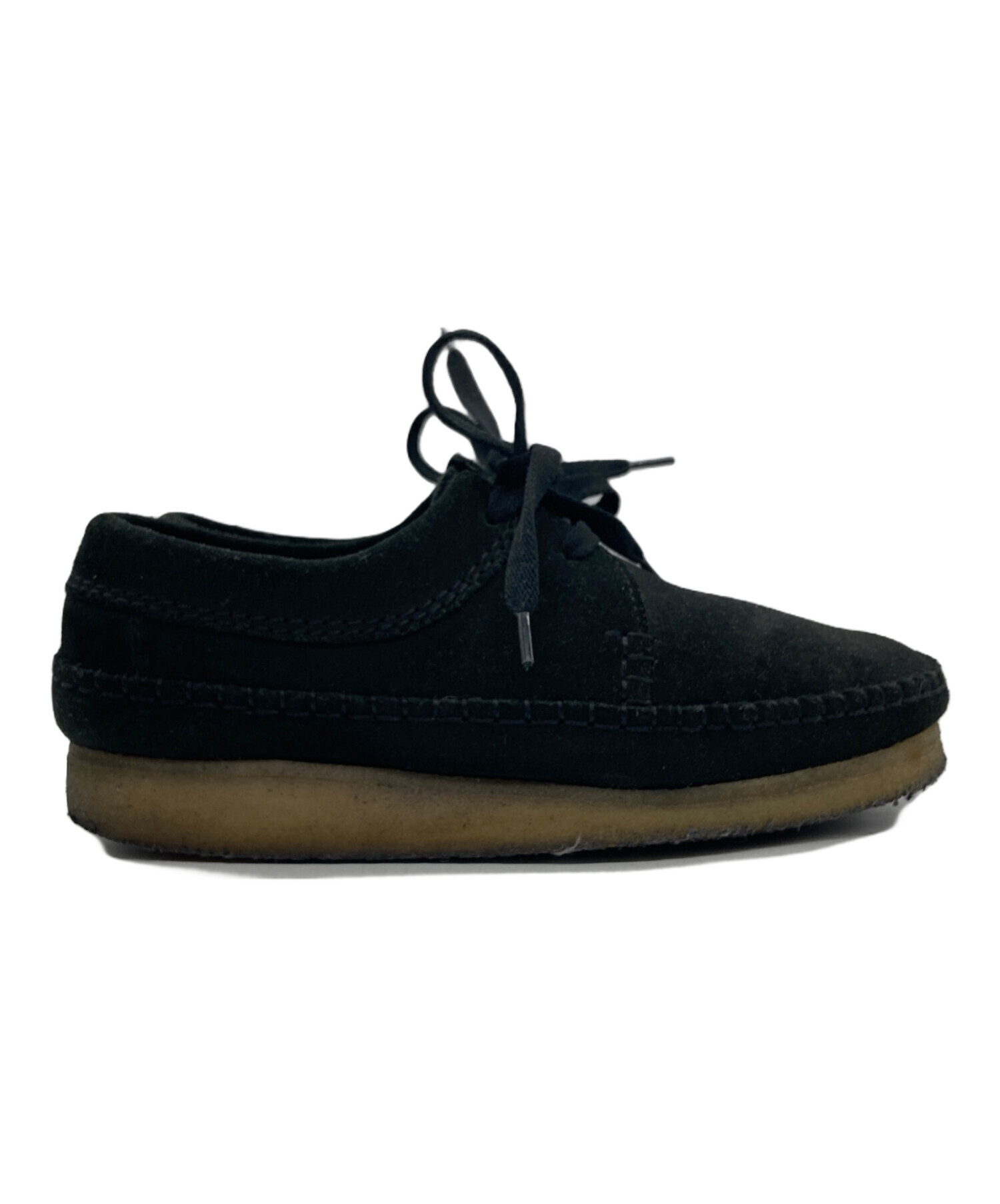中古・古着通販】CLARKS (クラークス) ウィーバー ブーツ ブラック