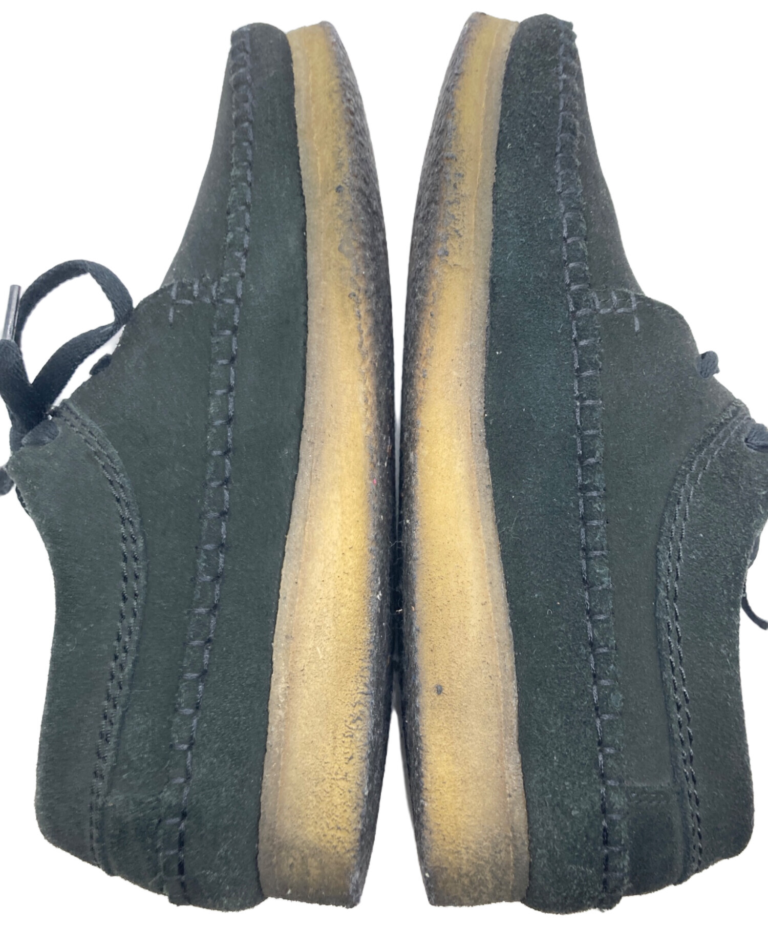 中古・古着通販】CLARKS (クラークス) ウィーバー ブーツ ブラック