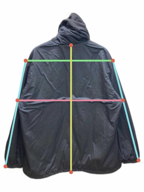 中古・古着通販】WIDE DAD (ワイド ダット) Dad NYLON COACH PARKA