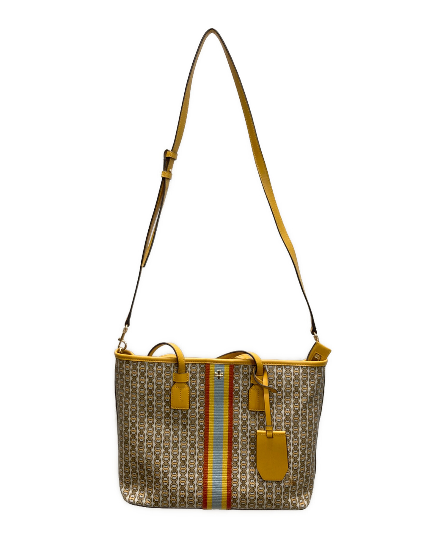 く*。様 新品保管✨TORY BURCH 2way トートバッグ ジェミニリンク 中古・古着通販】TORY BURCH (トリーバーチ) ジェミニリンク トート