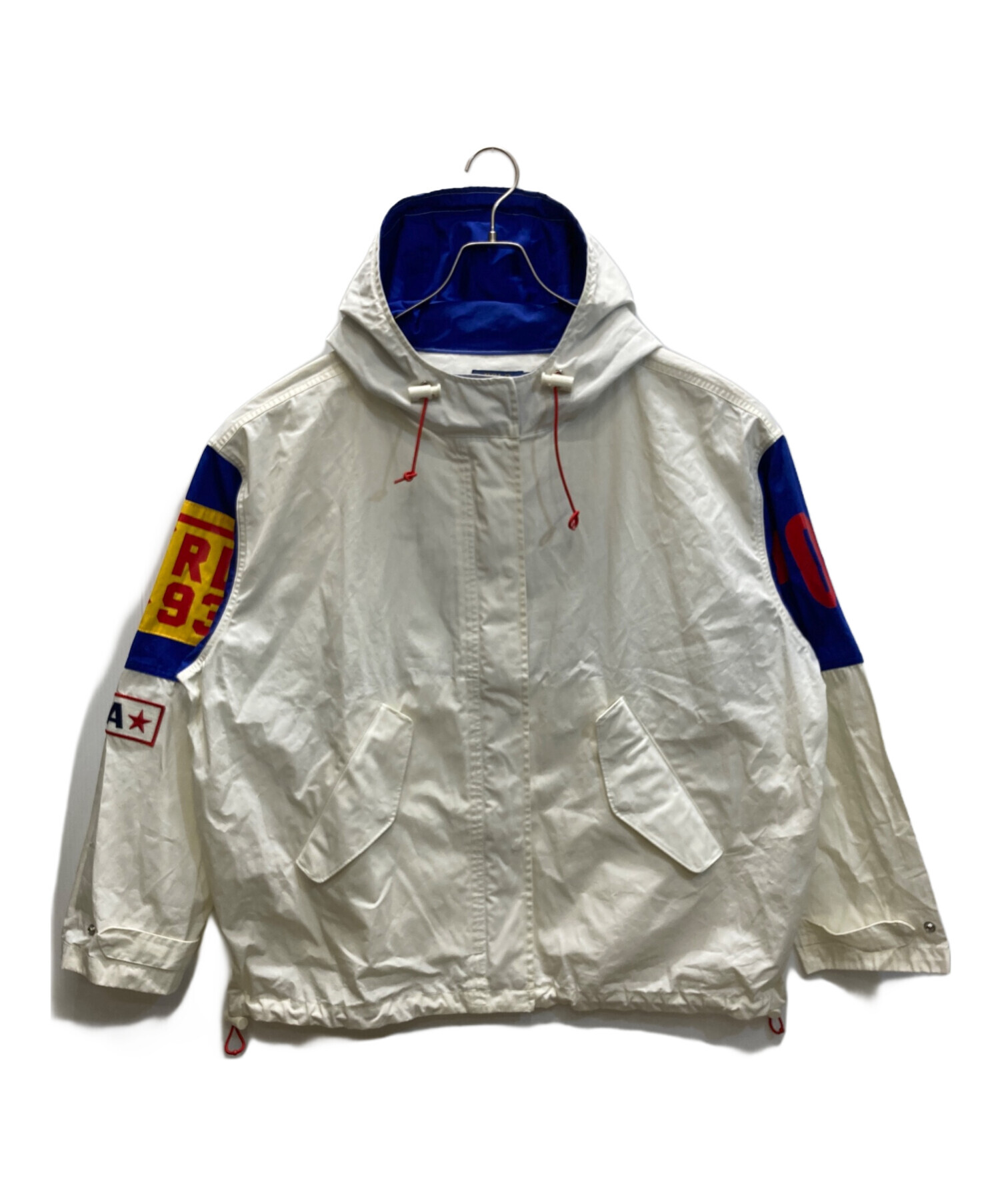新品 タグ付き ローレンラルフローレン ナイロンフーデットジャケット フード付き 中古・古着通販】POLO RALPH LAUREN (ポロ・ラルフローレン