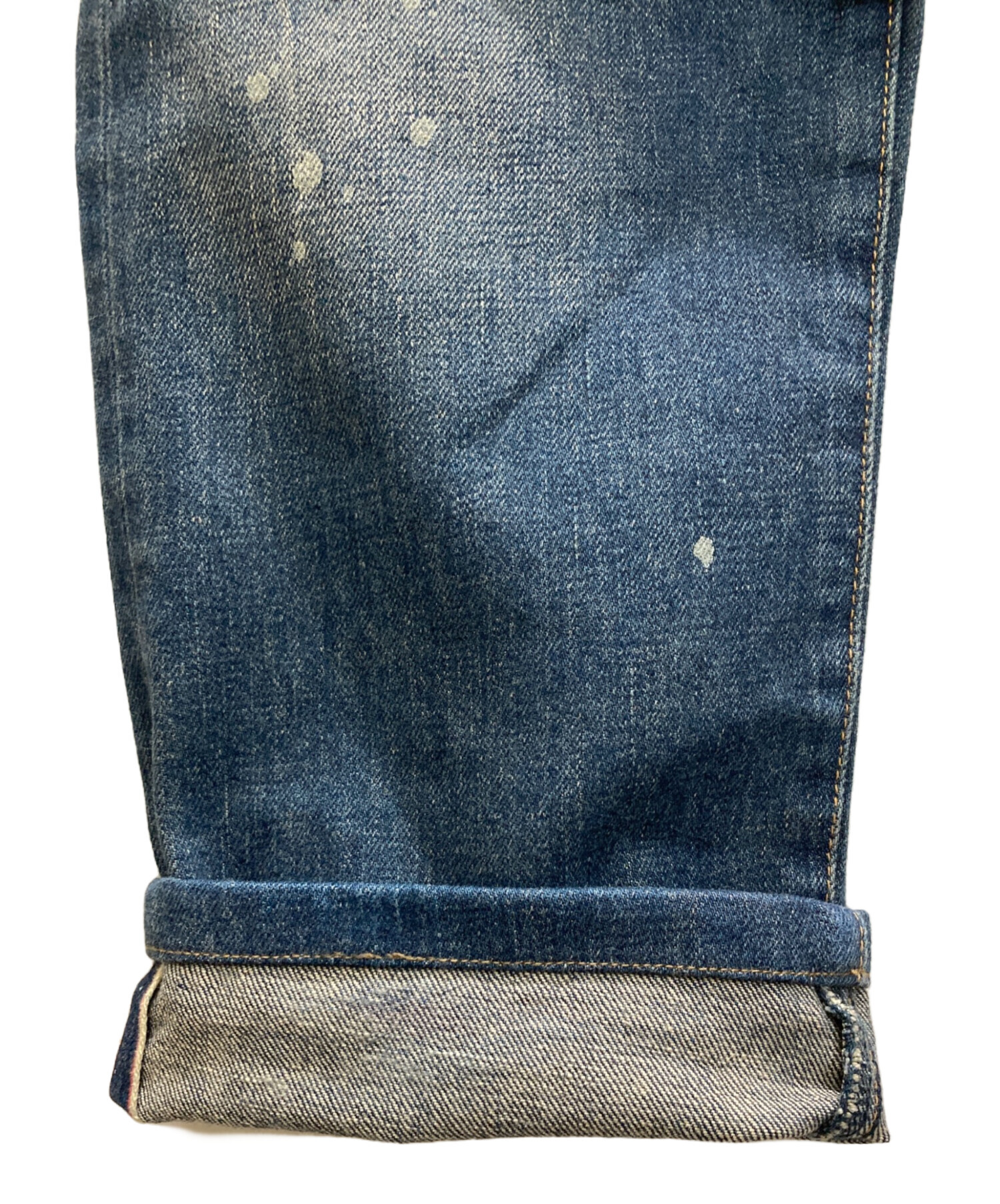 BALMAIN(バルマン) 王道バイカーデニムパンツ 中古・古着通販】BALMAIN (バルマン) ダメージ加工バイカーデニム