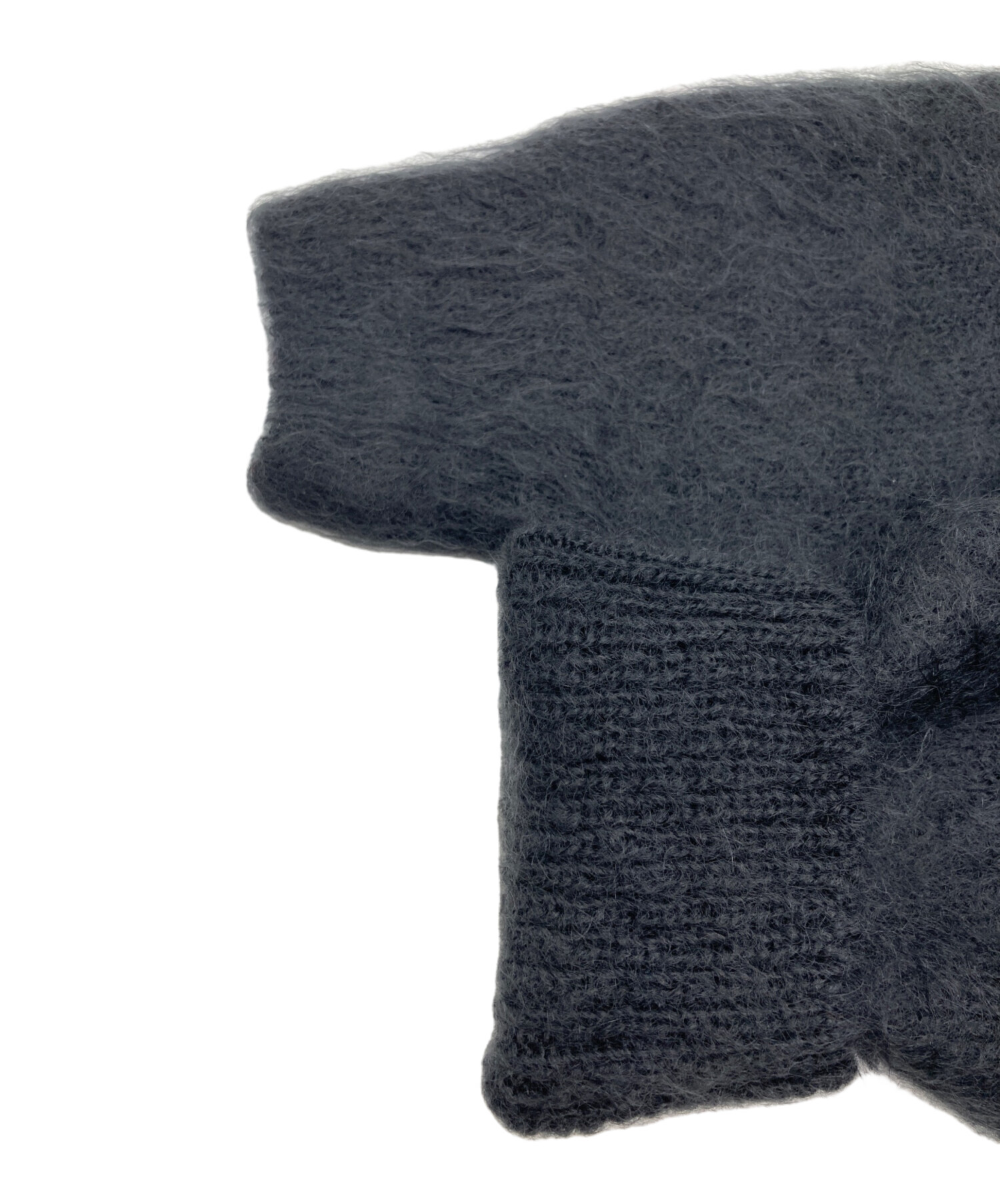 492 AURALEE ニット 黒 オーラリー KNIT P⁄O AURALEE A25AP02 RK 
