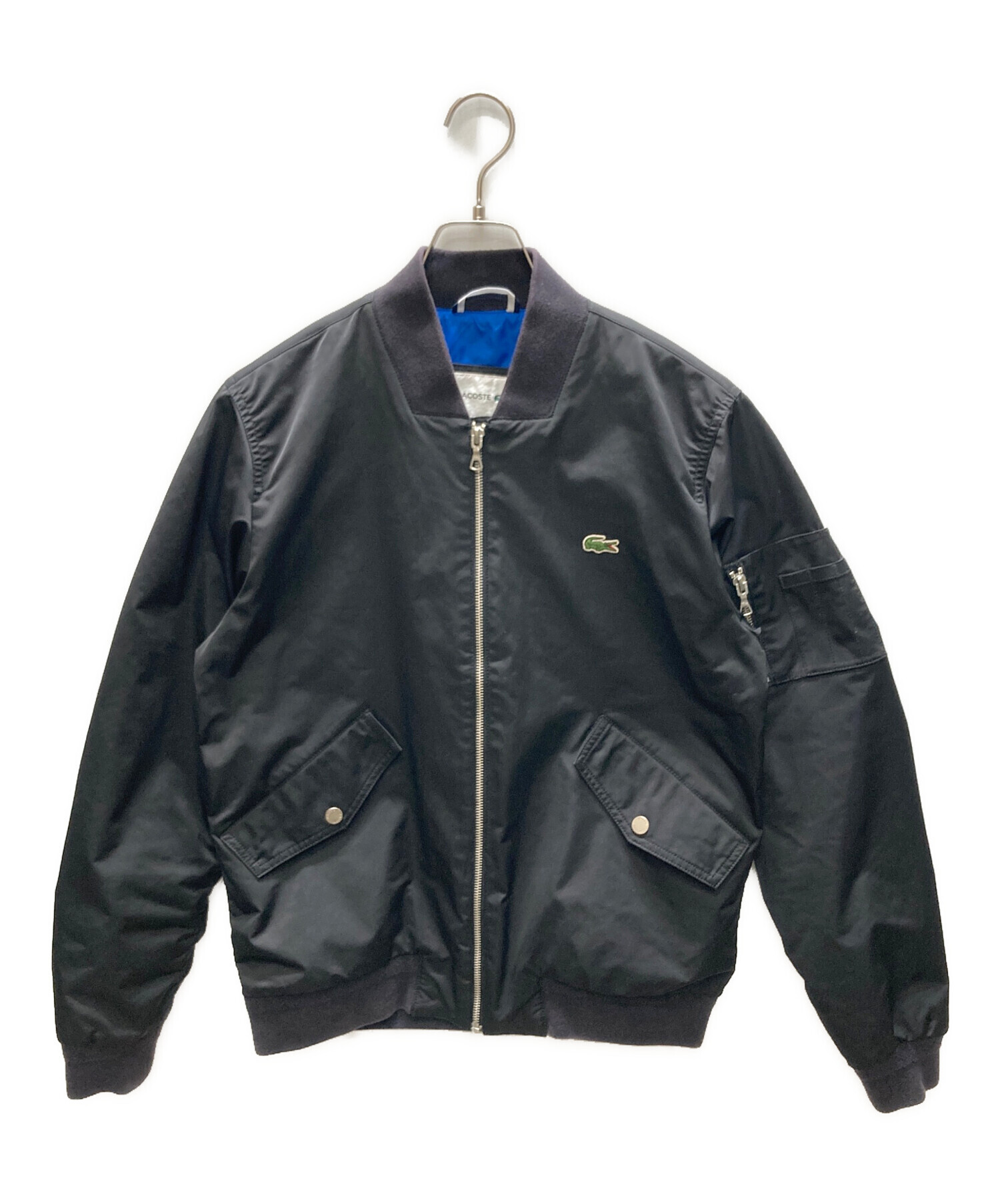 中古・古着通販】LACOSTE (ラコステ) Textured Nylon Bomber Jacke