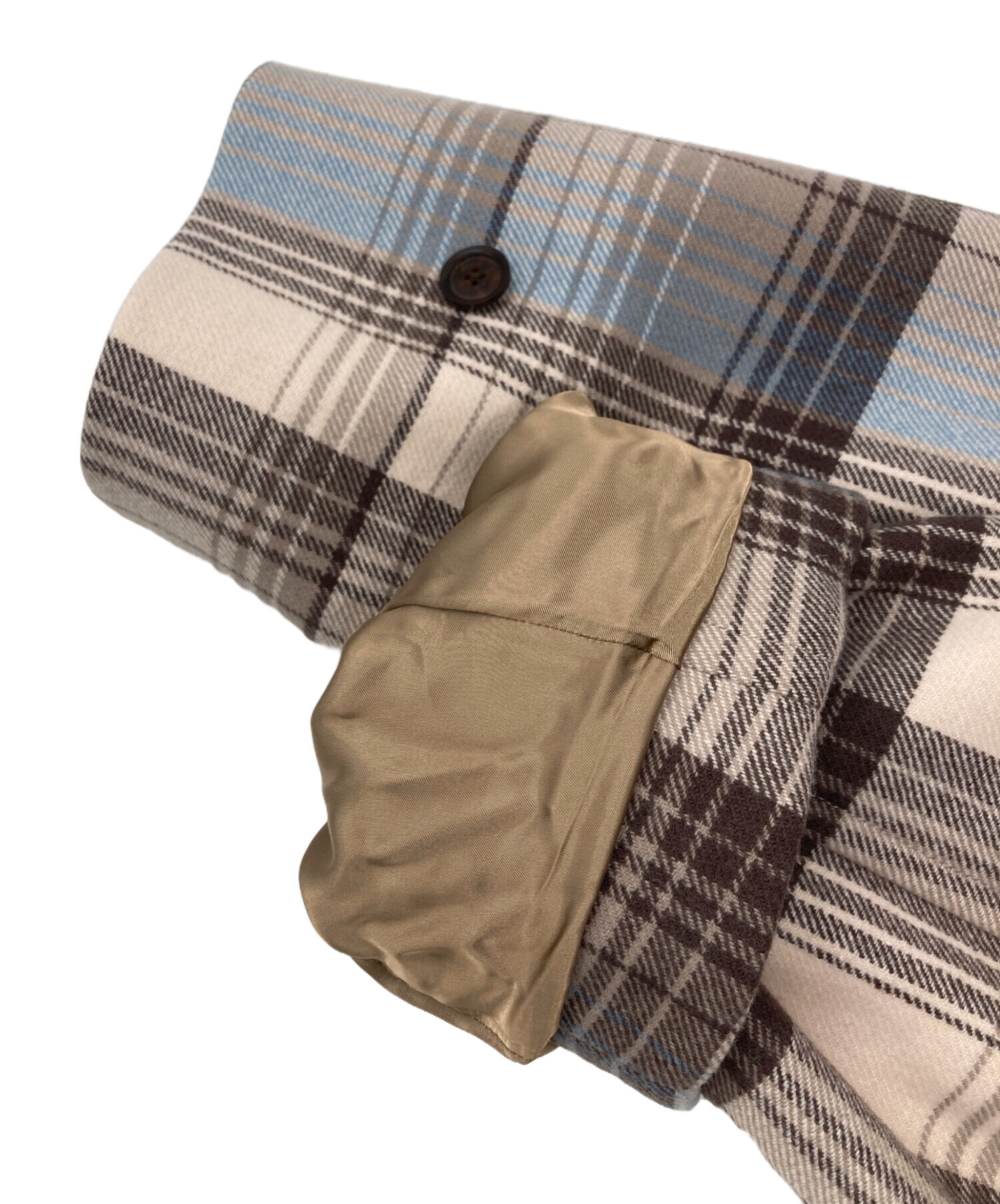 中古・古着通販】AURALEE (オーラリー) WOOL CHECK MELTON LONG