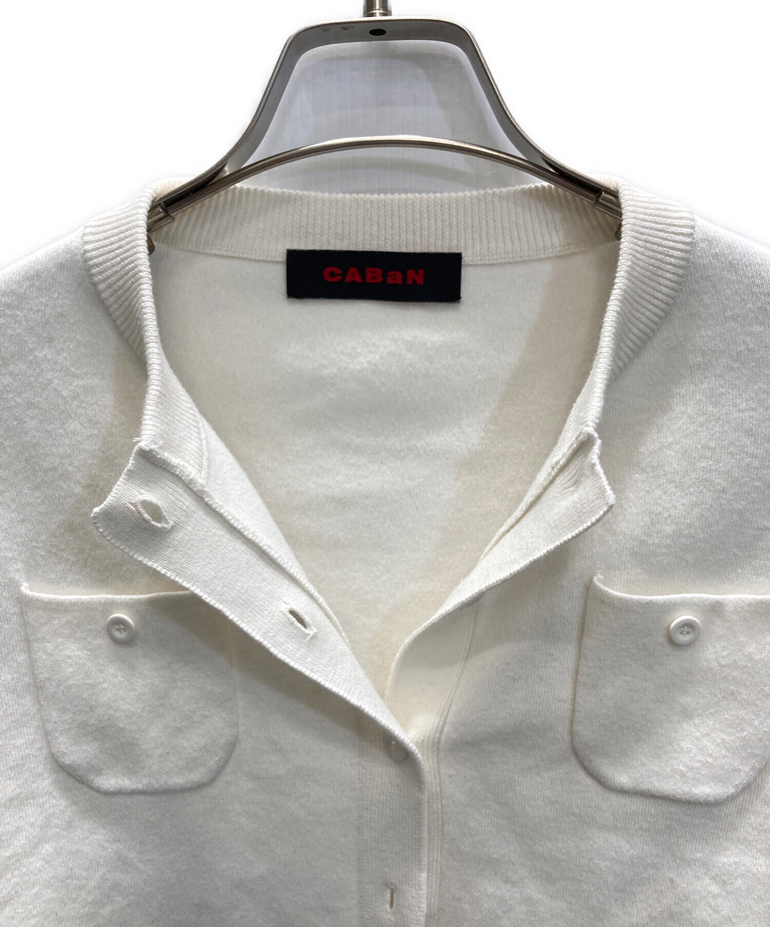 中古・古着通販】CABaN (キャバン) コットンカシミヤ クルーネック  