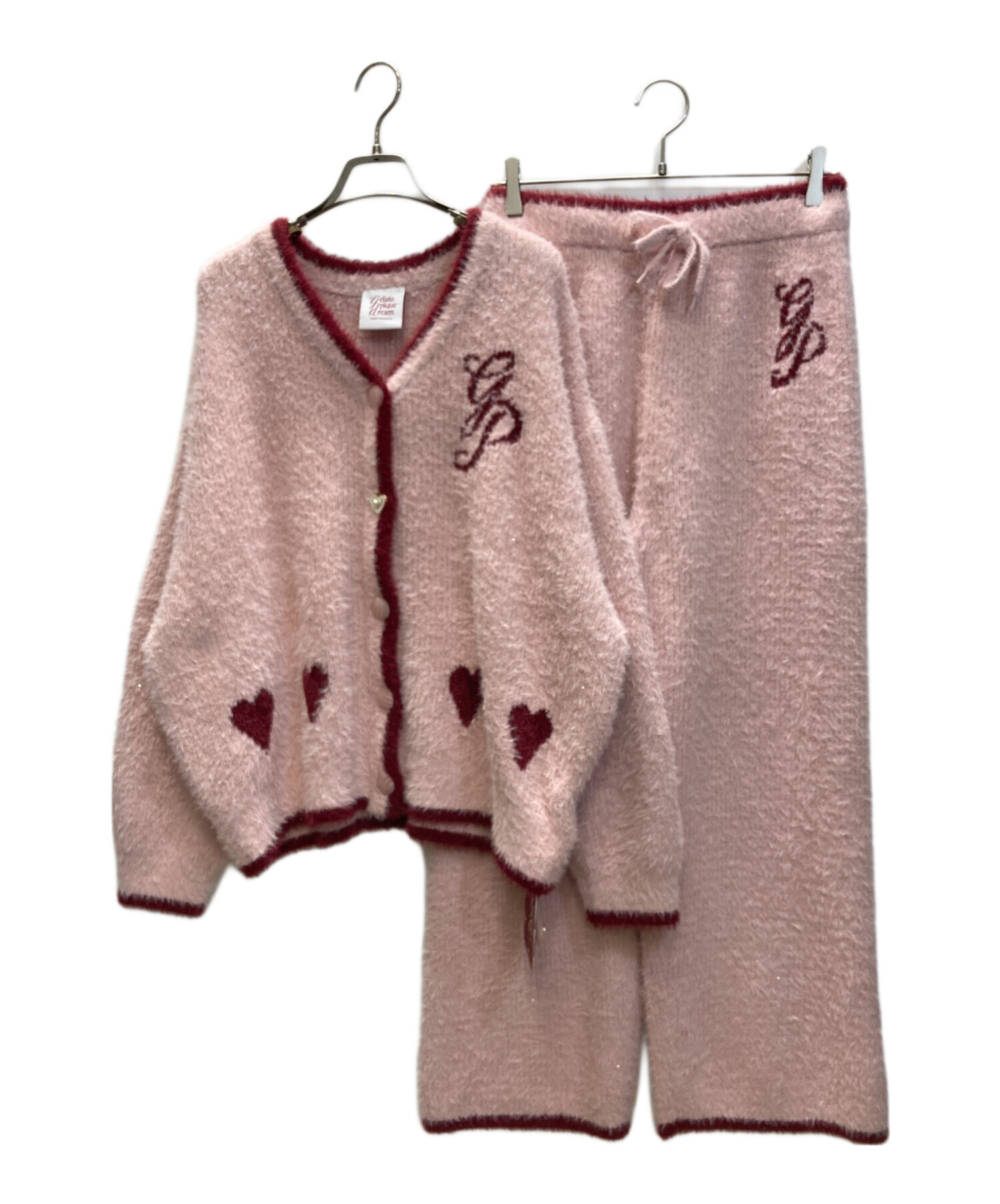 ジェラピケ　未使用品✨　セットアップ 中古・古着通販】gelato pique (ジェラートピケ) ラメフェザー