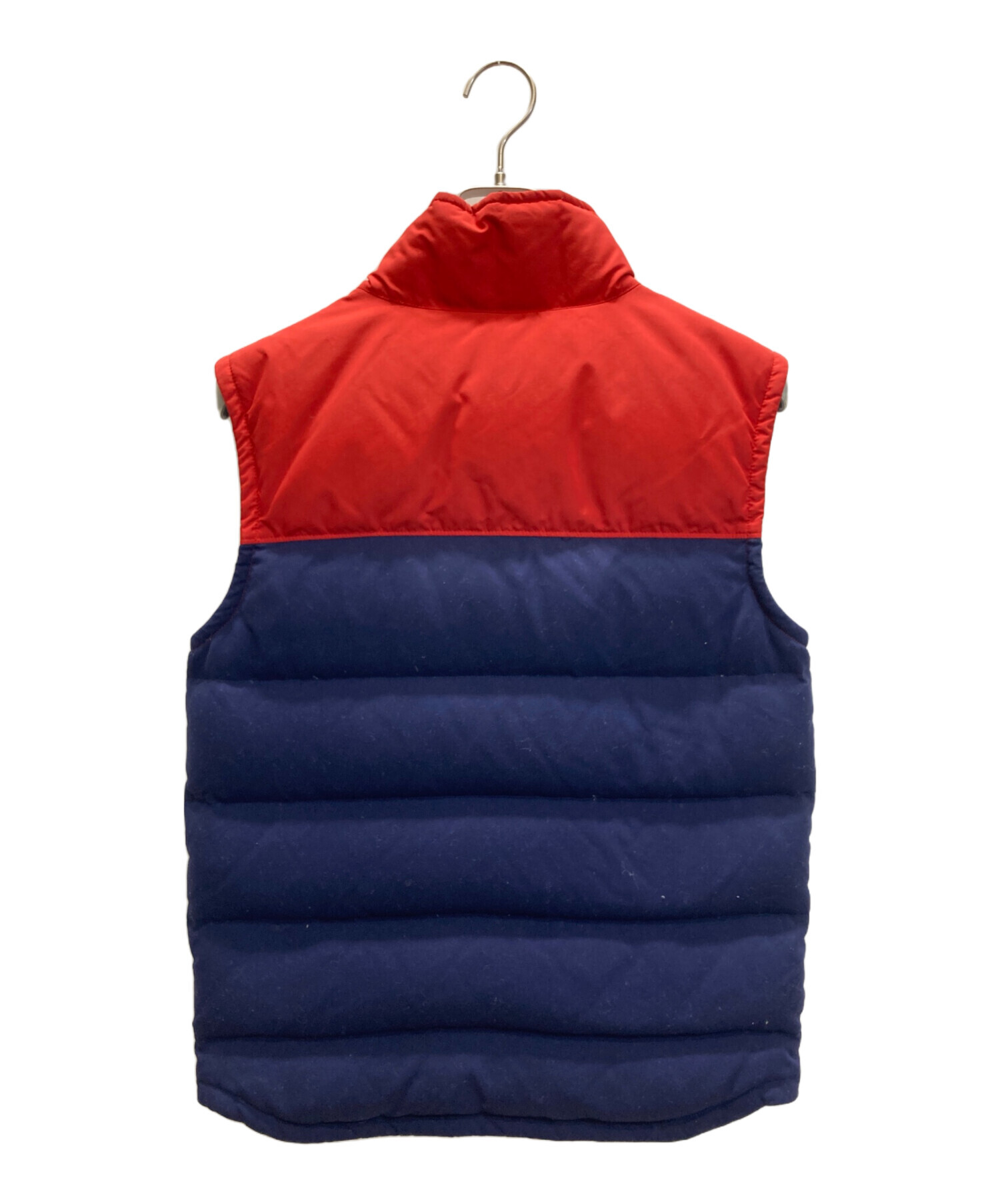 美品 Patagonia ダウンベスト 赤色紺色 中古・古着通販】Patagonia (パタゴニア) ビビーダウンベスト レッド