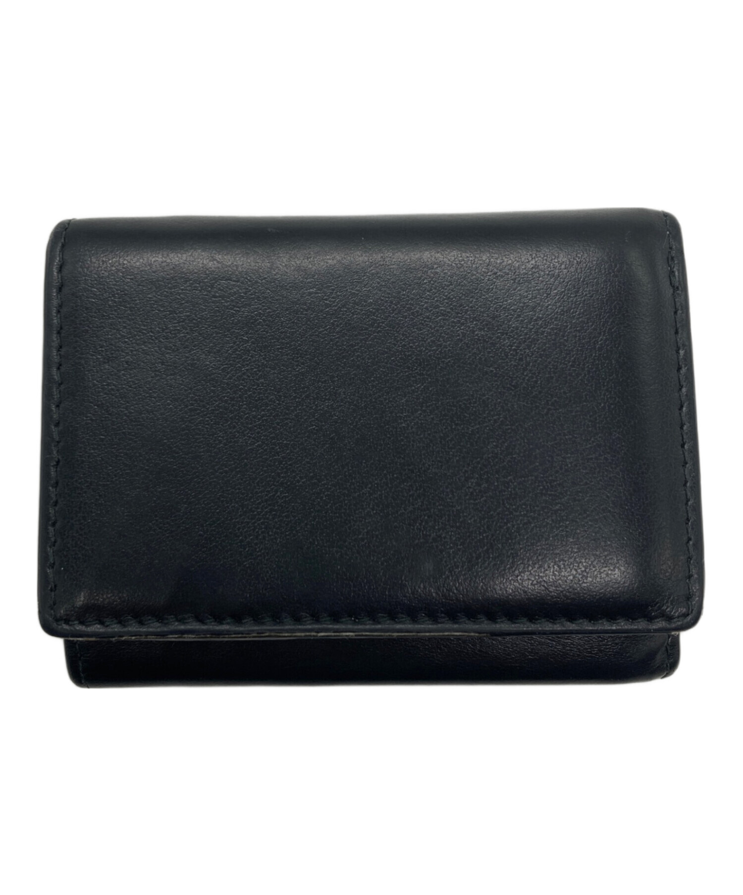 中古・古着通販】PRADA (プラダ) 3つ折り財布 ブラック｜ブランド