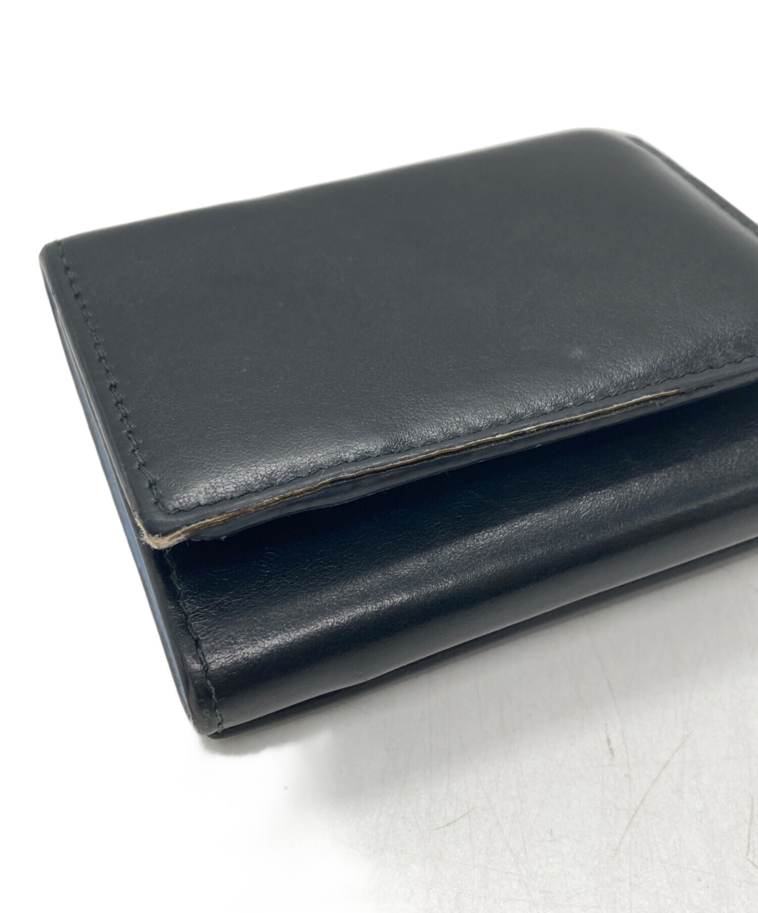 中古・古着通販】PRADA (プラダ) 3つ折り財布 ブラック｜ブランド