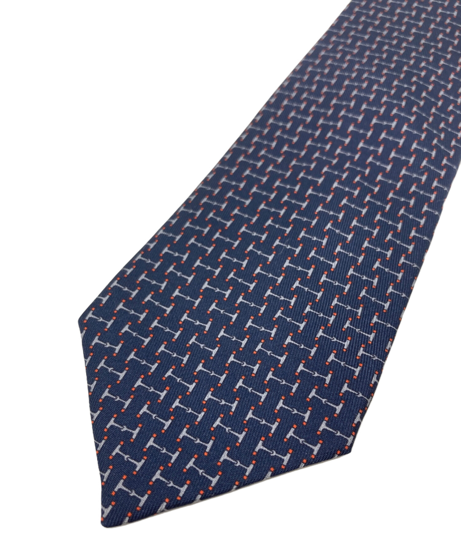 中古・古着通販】HERMES (エルメス) ファソネH シルクネクタイ