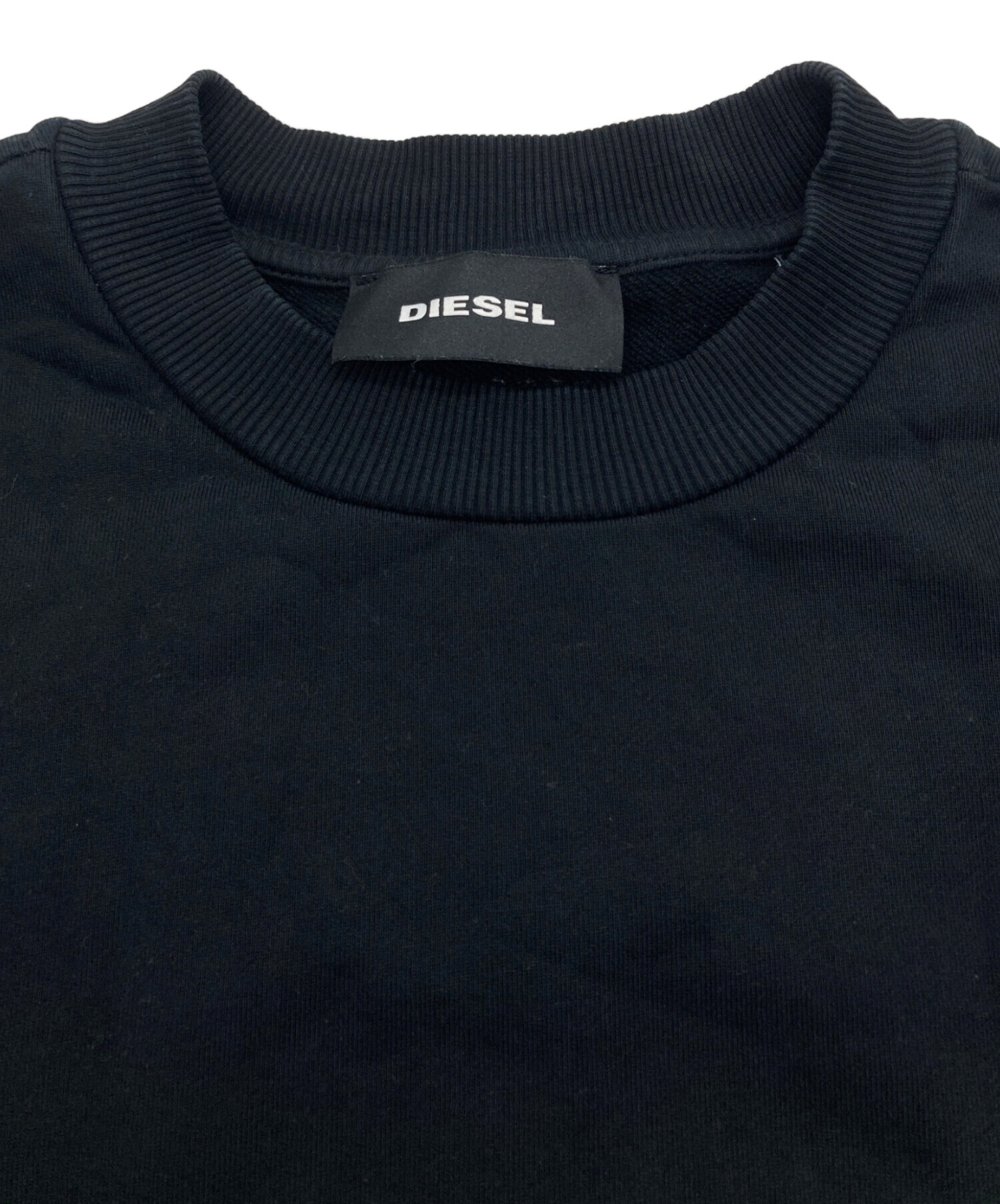 中古・古着通販】DIESEL (ディーゼル) ジップデザインクルーネック