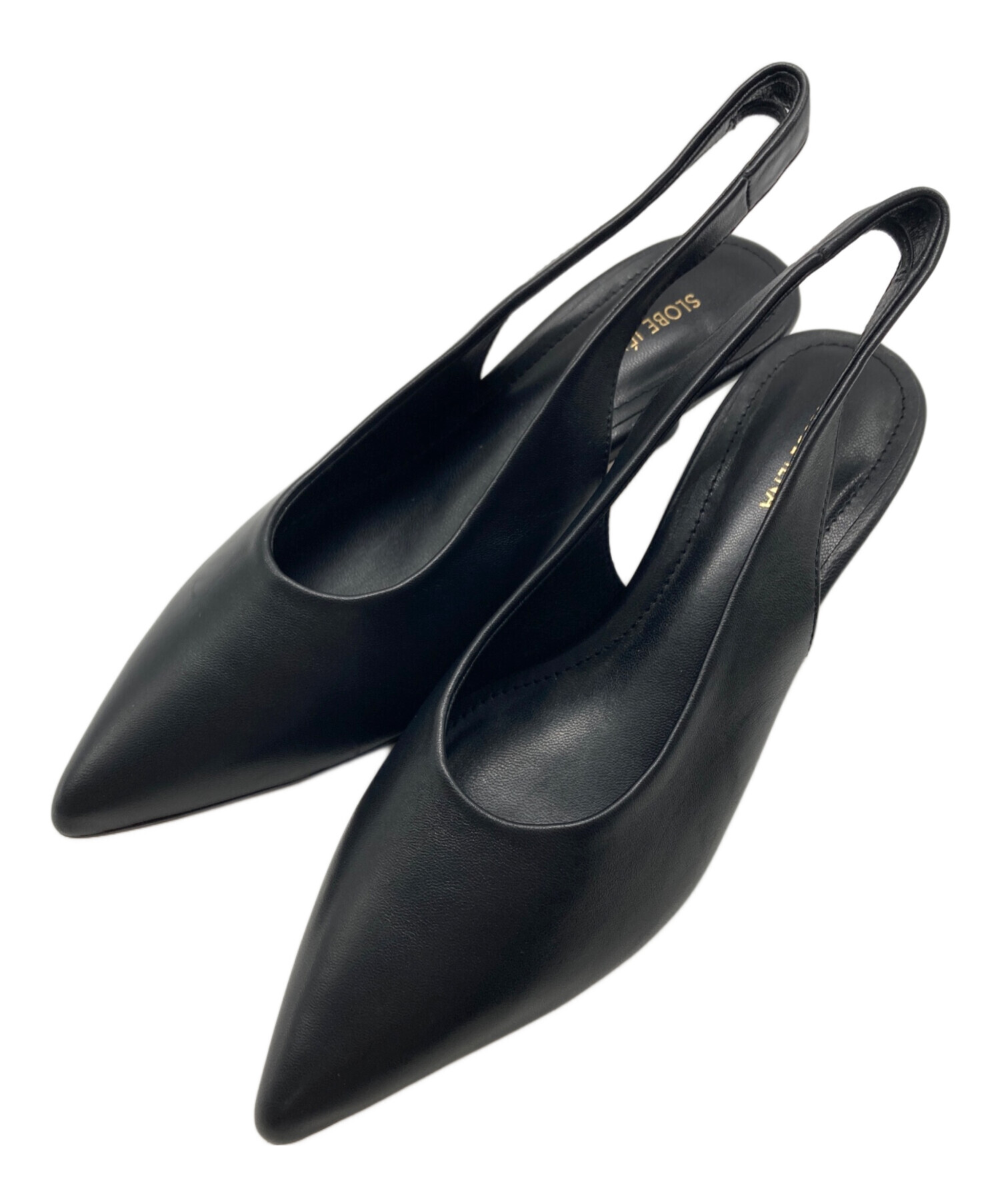 SLOBE 23.0 バッグスプリングパンプス IENA 未使用品SLOBE IENA（スローブイエナ） バッグスリング 「追加」SLOBE パンプス 靴