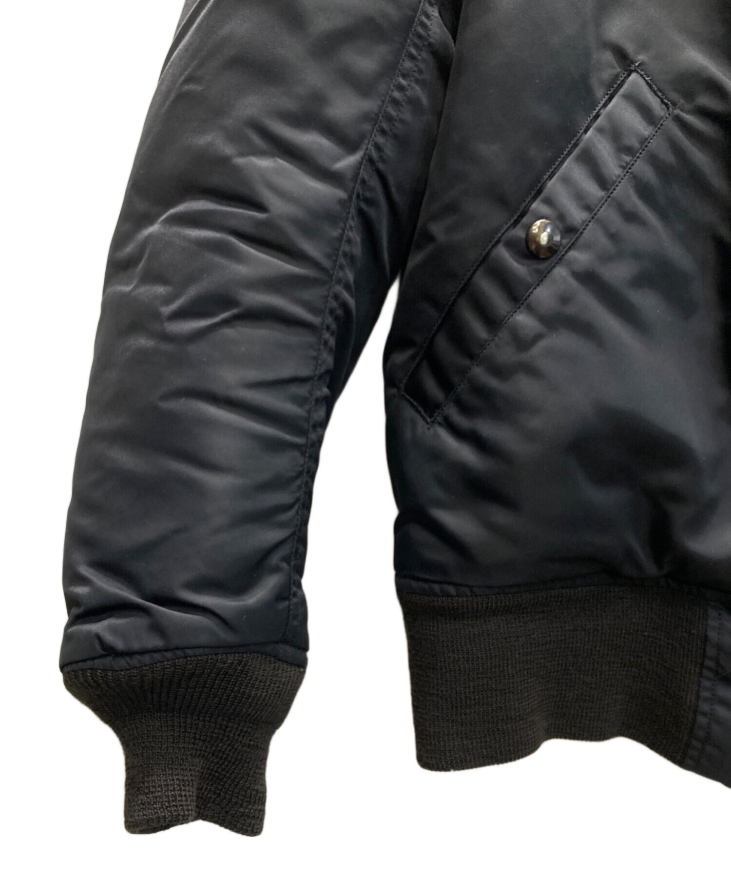 中古・古着通販】BUZZ RICKSON'S (バズリクソンズ) BLACK MA-1 SLENDER