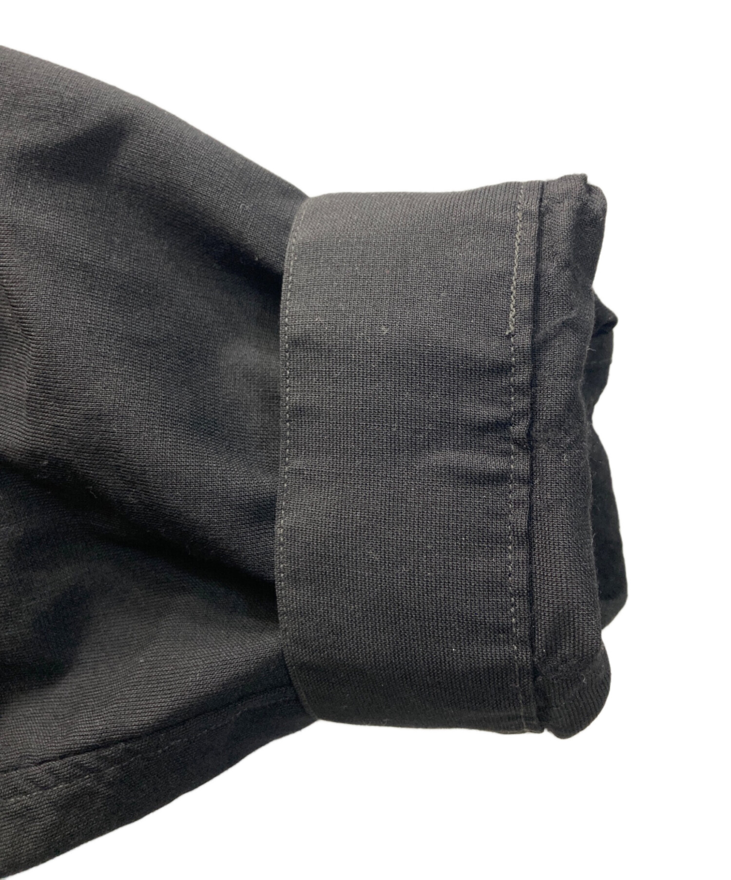 中古・古着通販】blurhms (ブラームス) Wool Voile Gusset PKT Shirt 