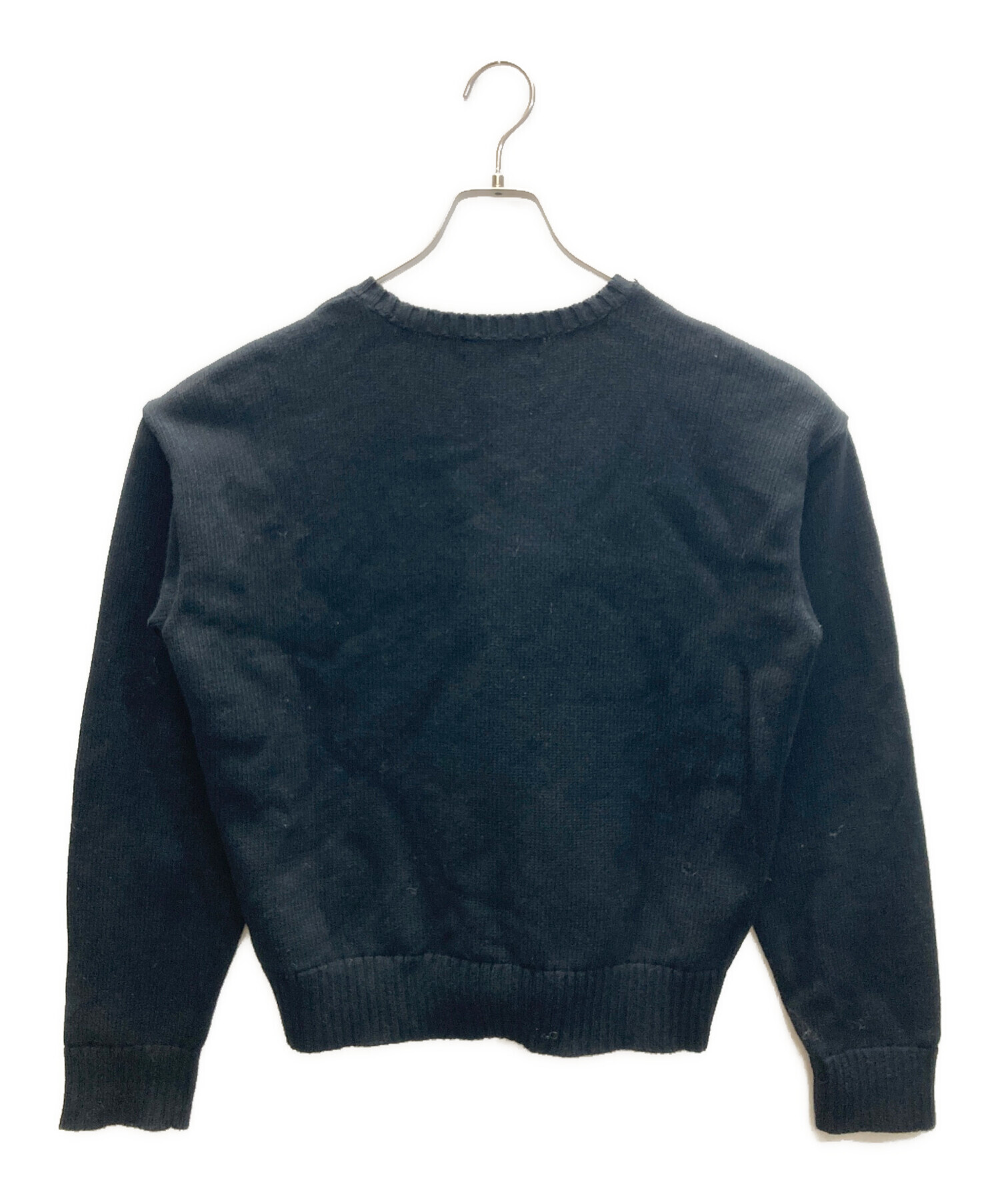 【美品・希少L】 ポロラルフローレン　ニット エンブレム刺繍ブレザー 1B 紺 中古・古着通販】LAUREN RALPH LAUREN (ローレンラルフローレン