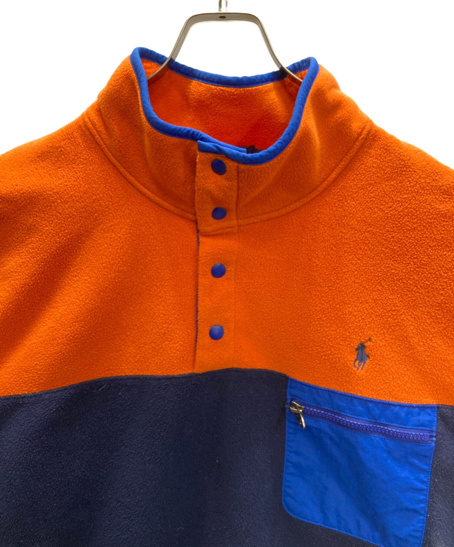 ポロラルフローレン　リバーシブル　オレンジ　ネイビー 中古・古着通販】POLO RALPH LAUREN (ポロ・ラルフローレン