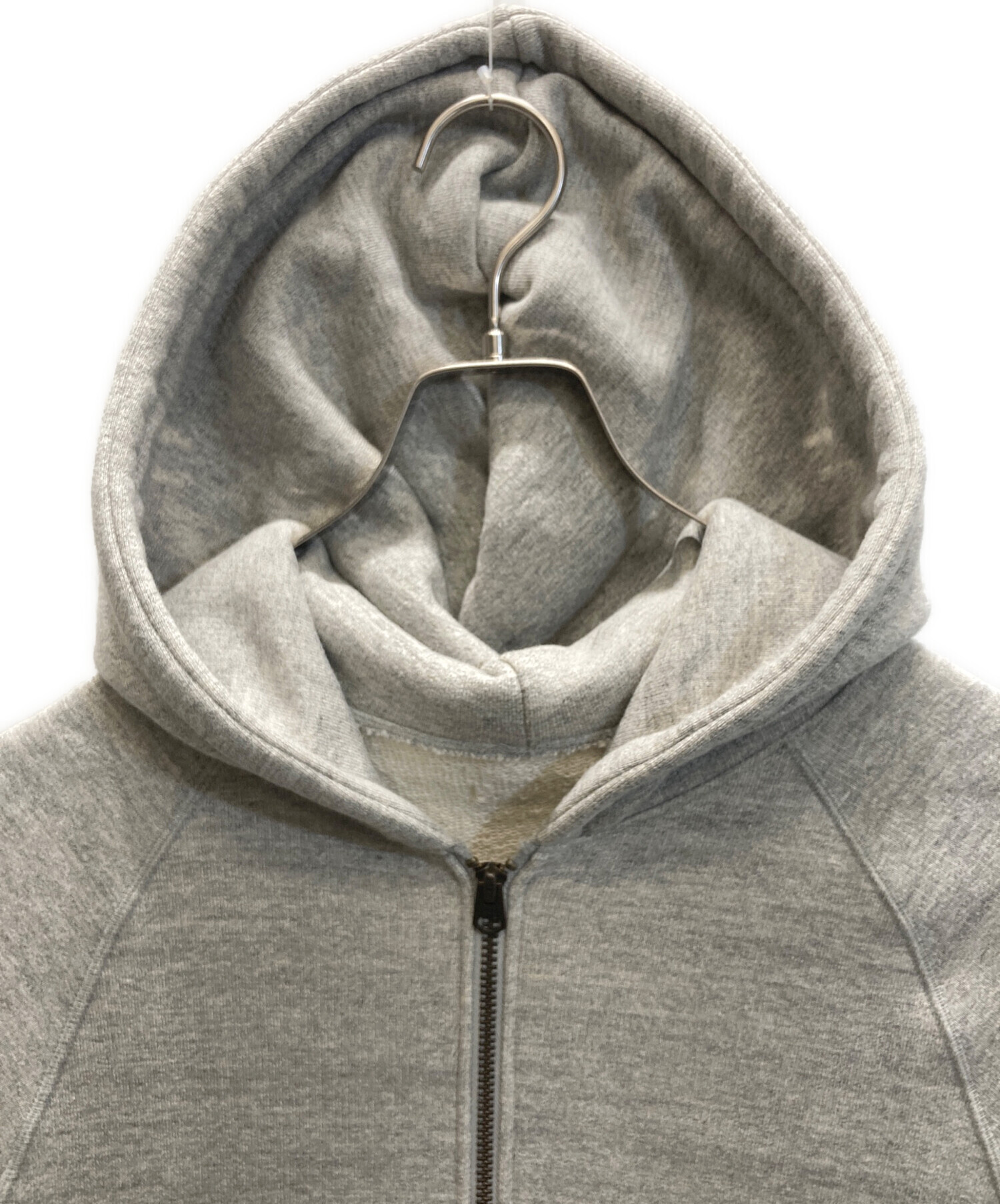 Maison kinema 吊り編みzip hoodie gray / Sサイズ 【公式通販】