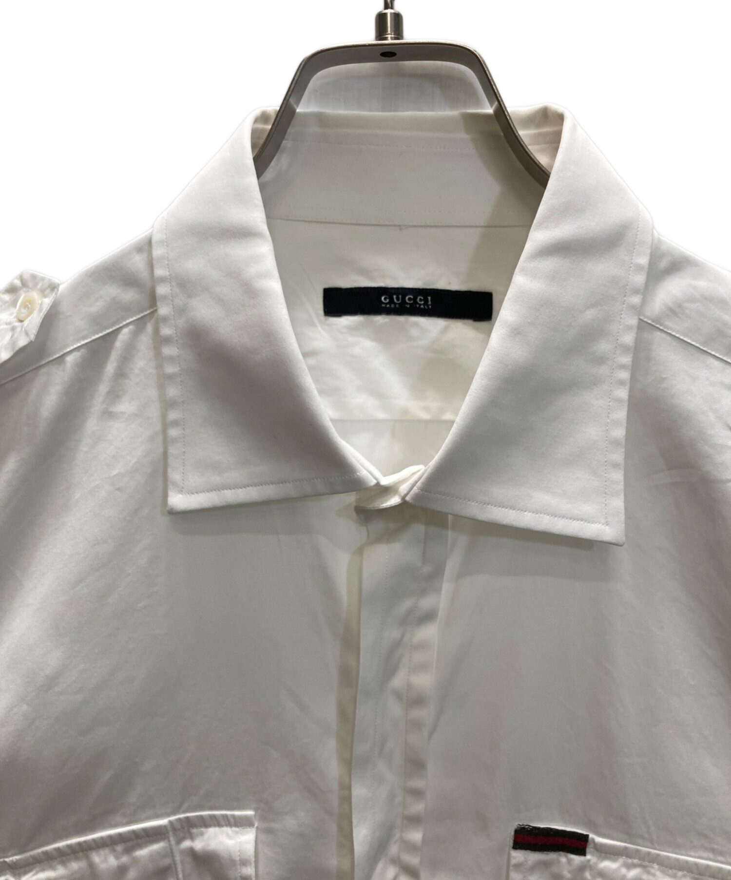 中古・古着通販】GUCCI (グッチ) シェリーライン エポレット ワーク