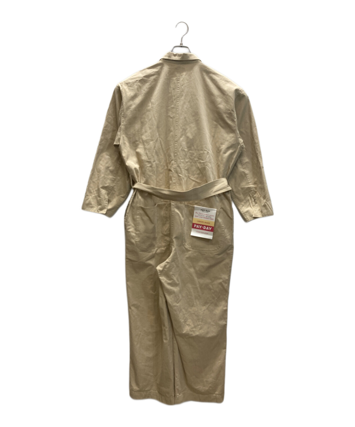 中古・古着通販】PAY DAY (ペイデイ) ABEMORI ジャンプスーツ ベージュ