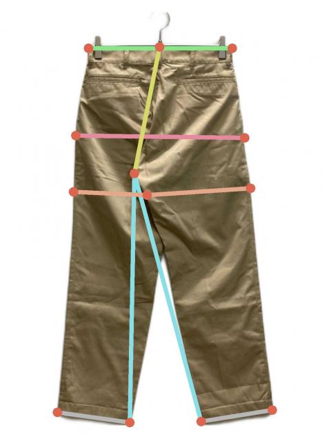 中古・古着通販】ANATOMICA (アナトミカ) TRIM FIT PANTS POPLIN