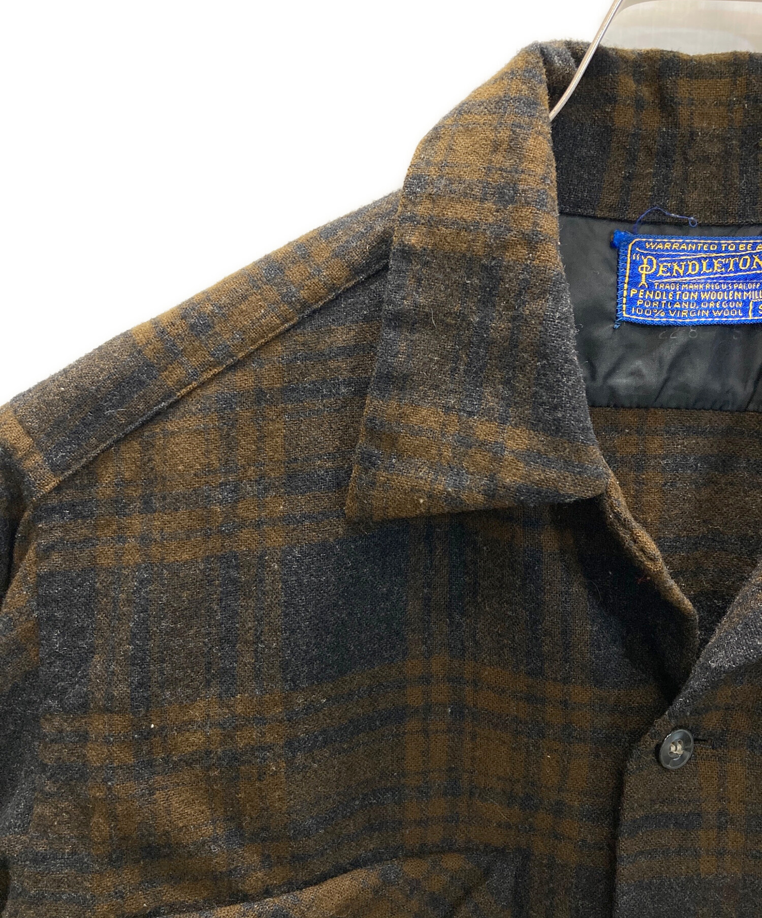 中古・古着通販】PENDLETON (ペンドルトン) 50s チェック ボードシャツ
