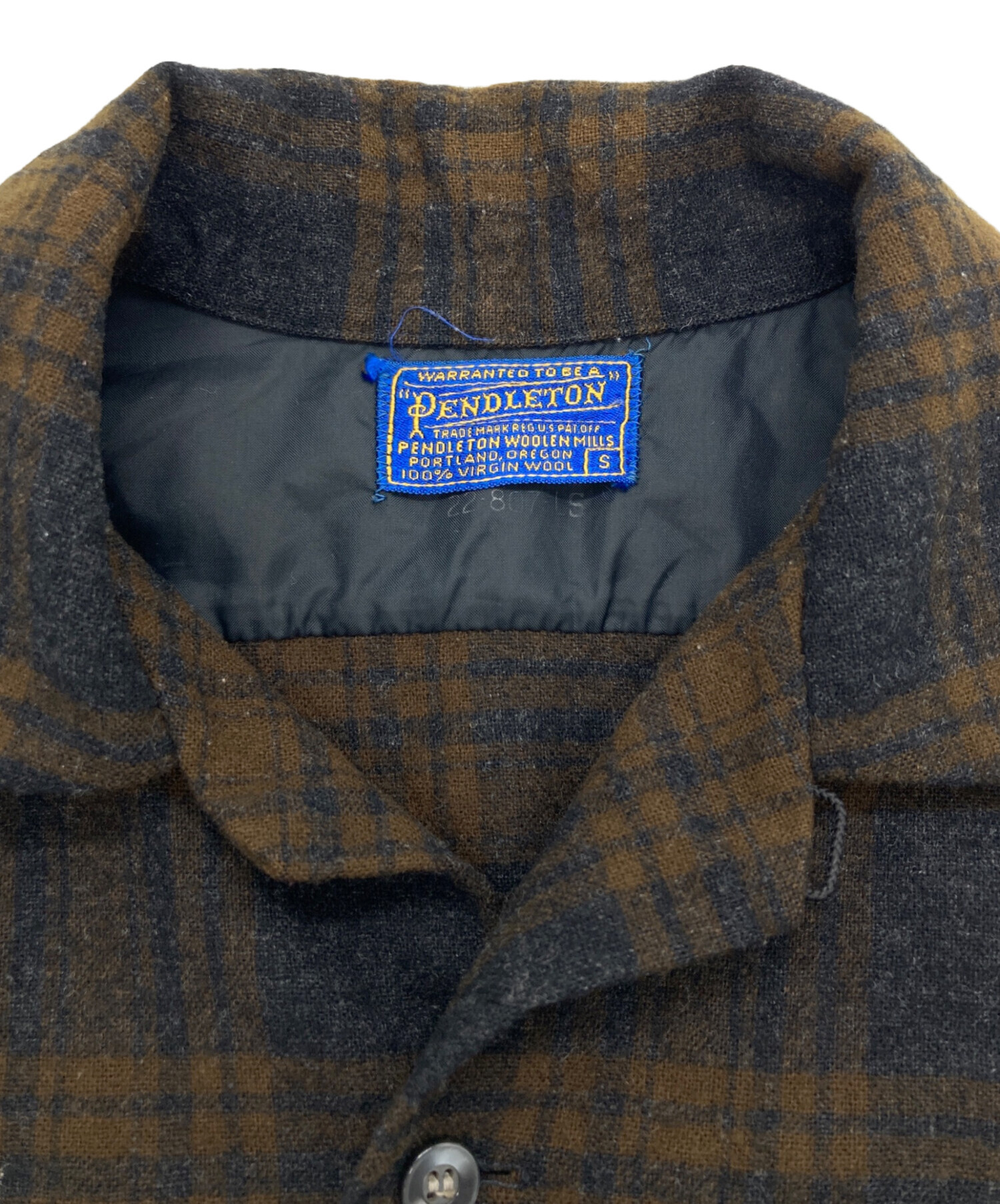 い*ん様 【コンディション•サイズ良】 PENDLETON ペンドルトン 50s 中古・古着通販】PENDLETON (ペンドルトン) 50s チェック ボードシャツ
