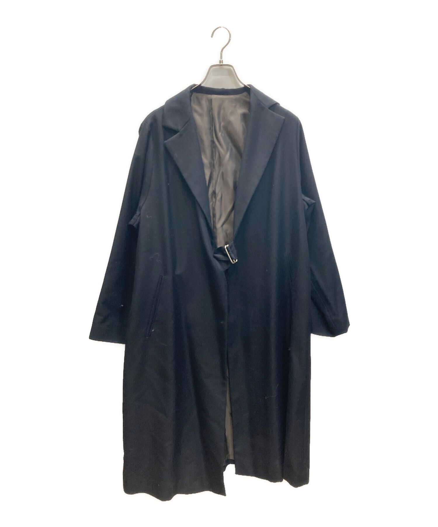 中古・古着通販】Lui's (ルイス) タイロッケンコート ネイビー サイズ