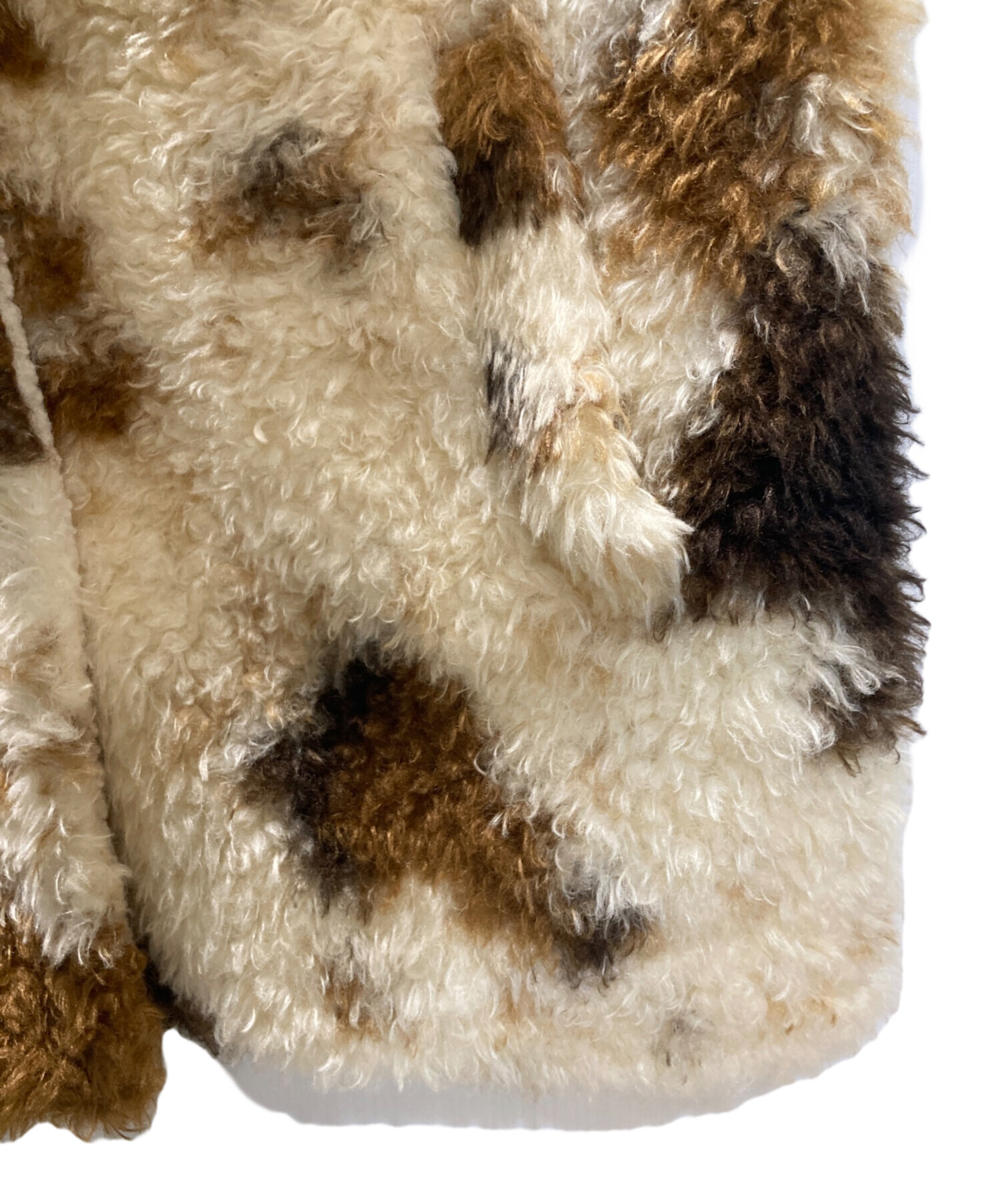 中古・古着通販】Kastane (カスタネ) カールシャギーコート ブラウン