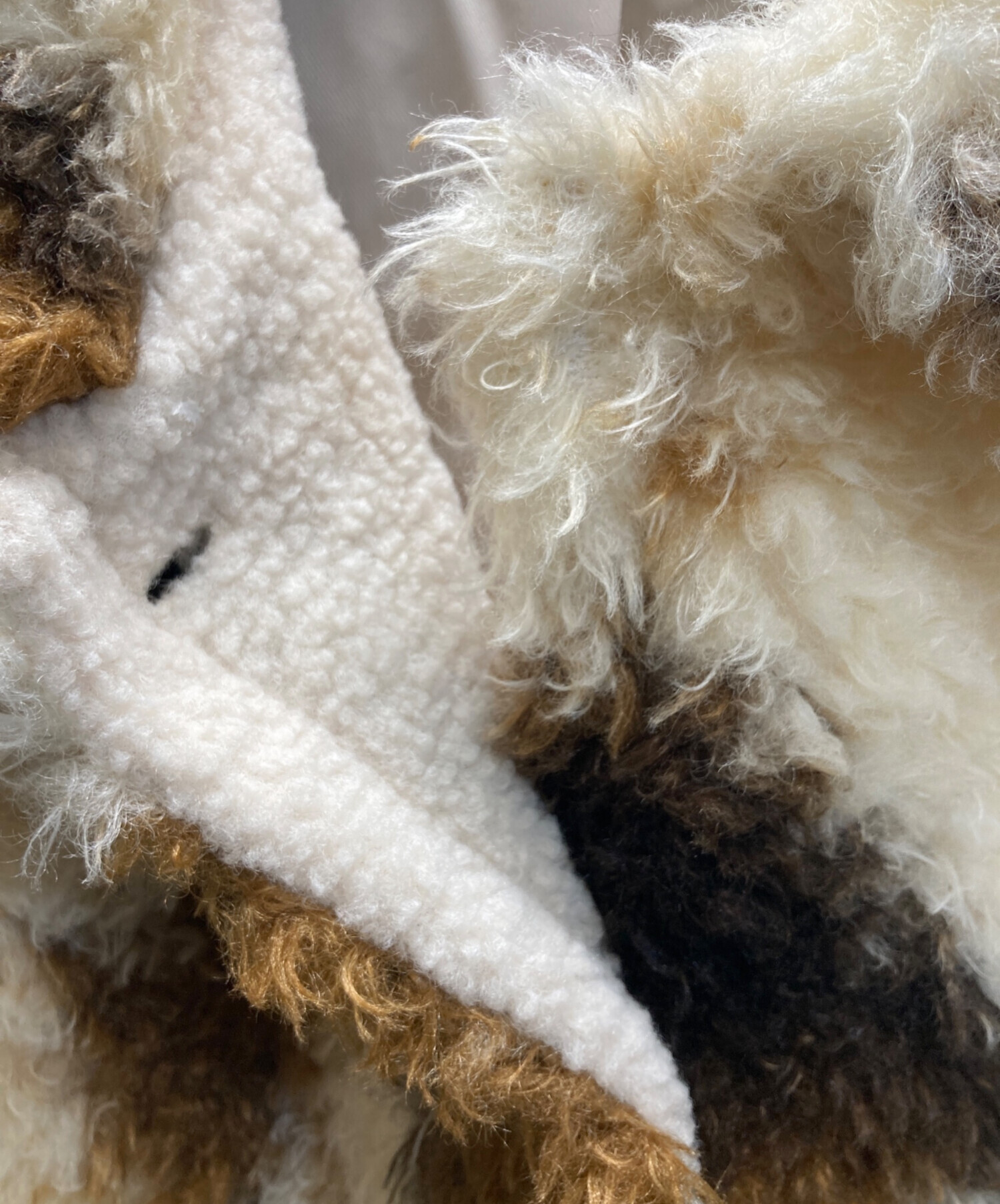 中古・古着通販】Kastane (カスタネ) カールシャギーコート ブラウン