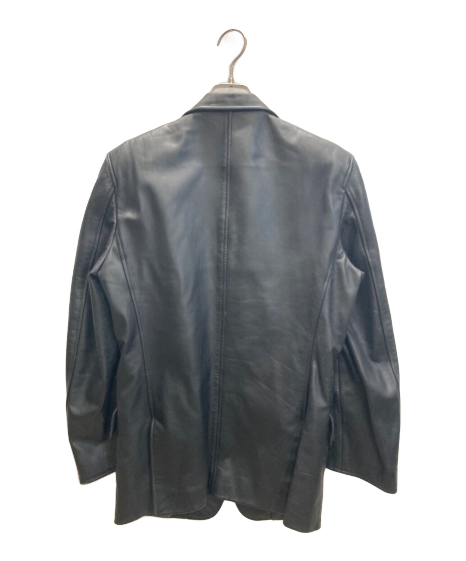 ほぼ未使用 Paul Smith ポールスミス 牛革 3B レザージャケット 中古・古着通販】Paul Smith (ポールスミス) 3Bレザージャケット