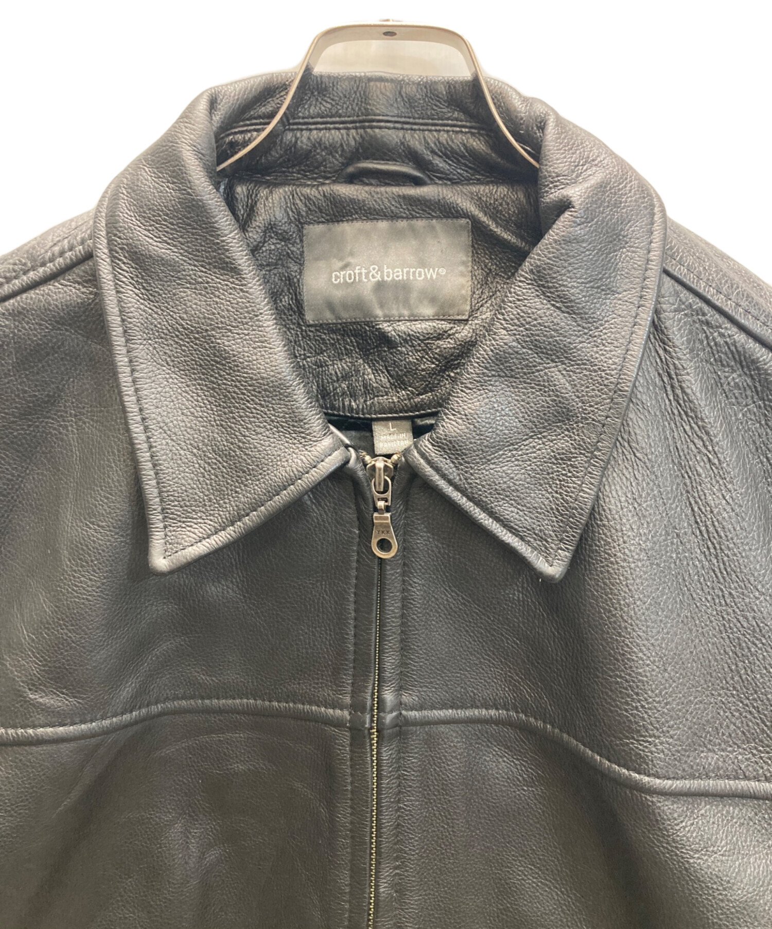 中古・古着通販】CROFT&BARROW (クロフトアンドバロー) レザー