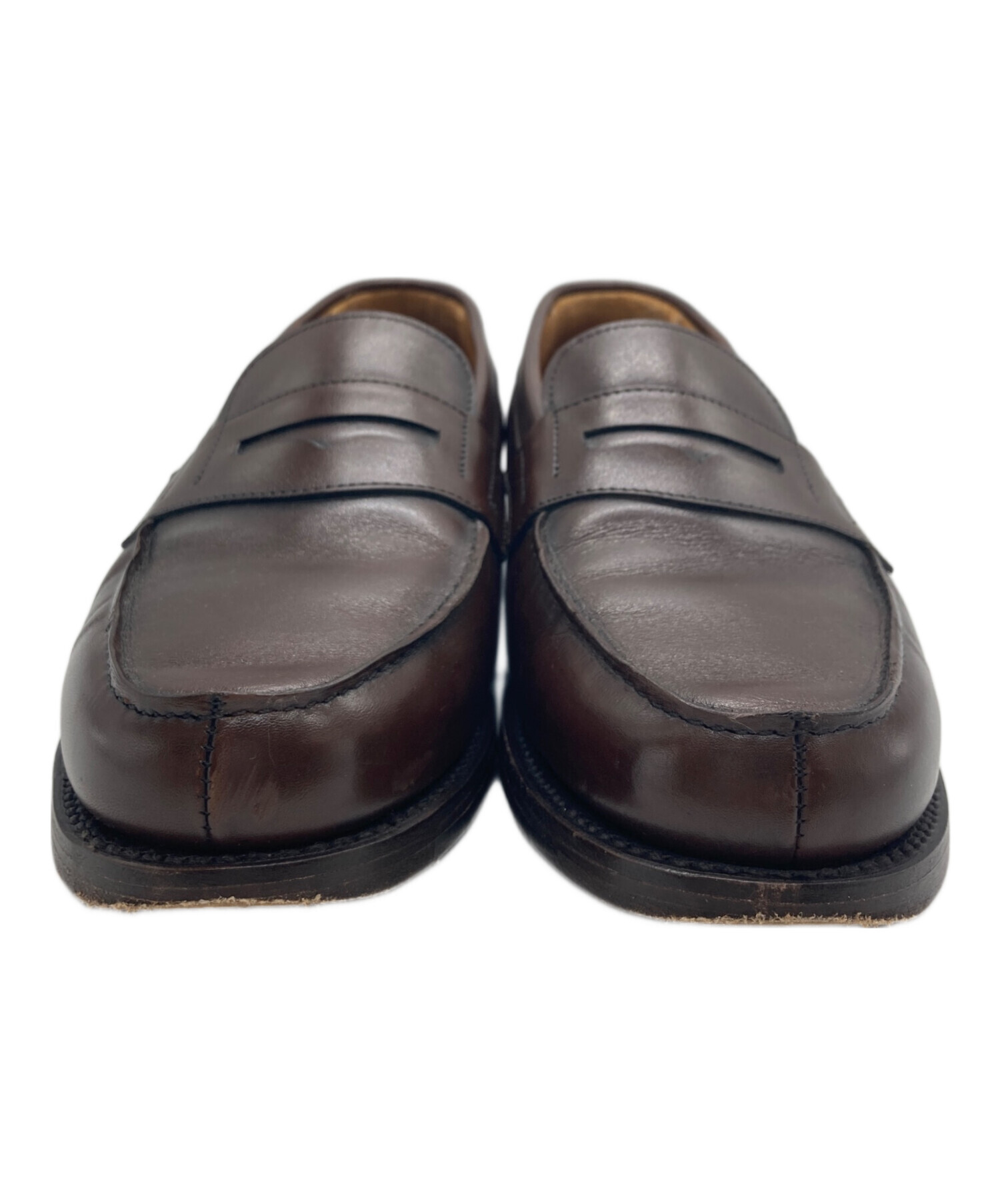 中古・古着通販】berwick (バーウィック) コインローファー ブラウン