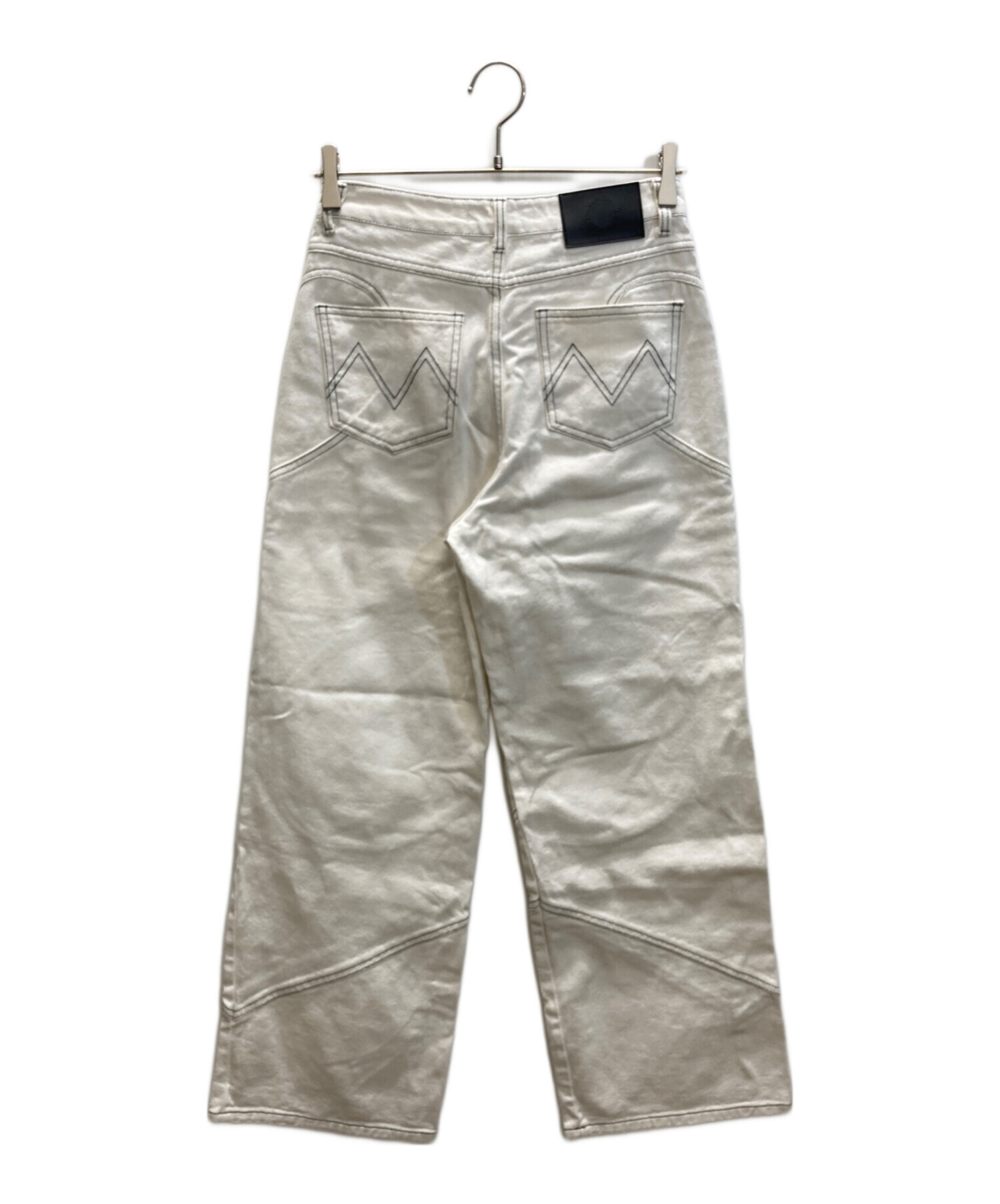 中古・古着通販】Matin Kim (マーティン・キム) ステッチワイドパンツ