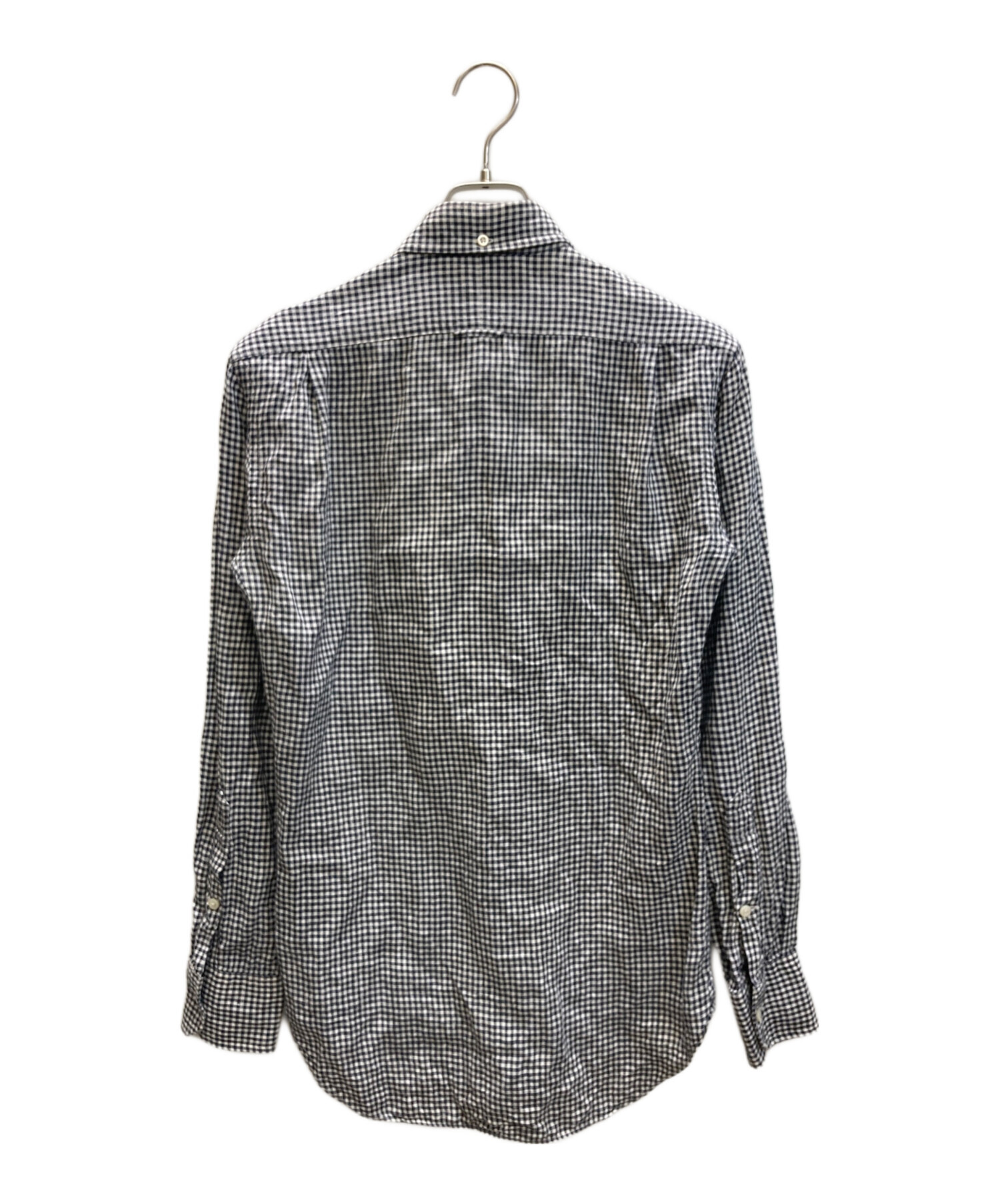 正規 Thom Browne. トムブラウン ギンガムチェック シャツ 中古・古着通販】Thom Browne (トムブラウン) ギンガムチェックシャツ