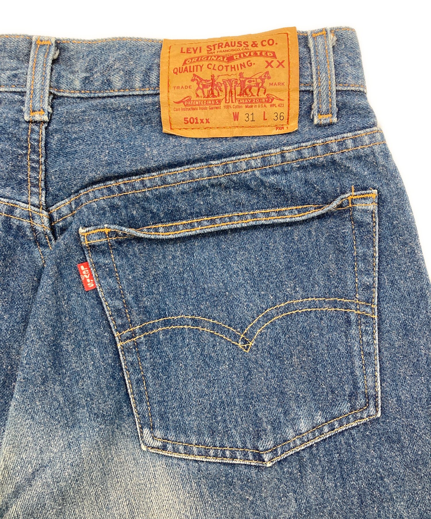 中古・古着通販】LEVI'S (リーバイス) 501XX デニムパンツ インディゴ