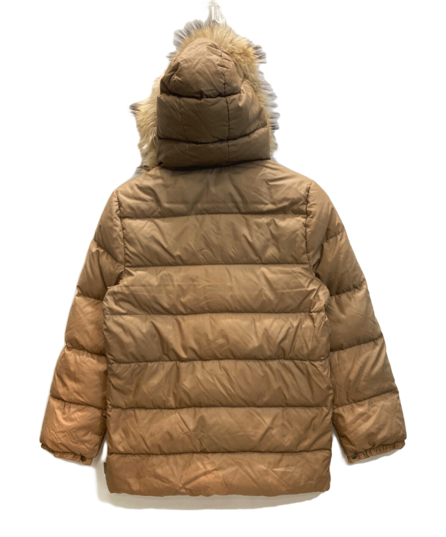 中古・古着通販】MONCLER (モンクレール) ダウンコート ブラウン 中古・古着通販】MONCLER (モンクレール) ダウンコート ブラウン