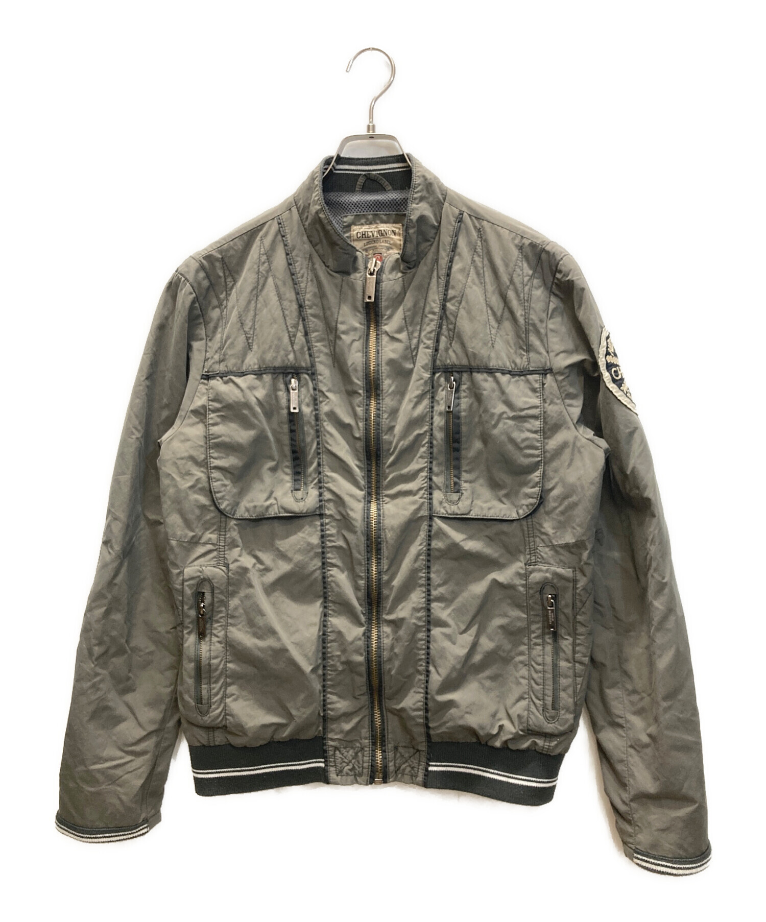 中古・古着通販】CHEVIGNON (シェビニオン) ライダースジャケット